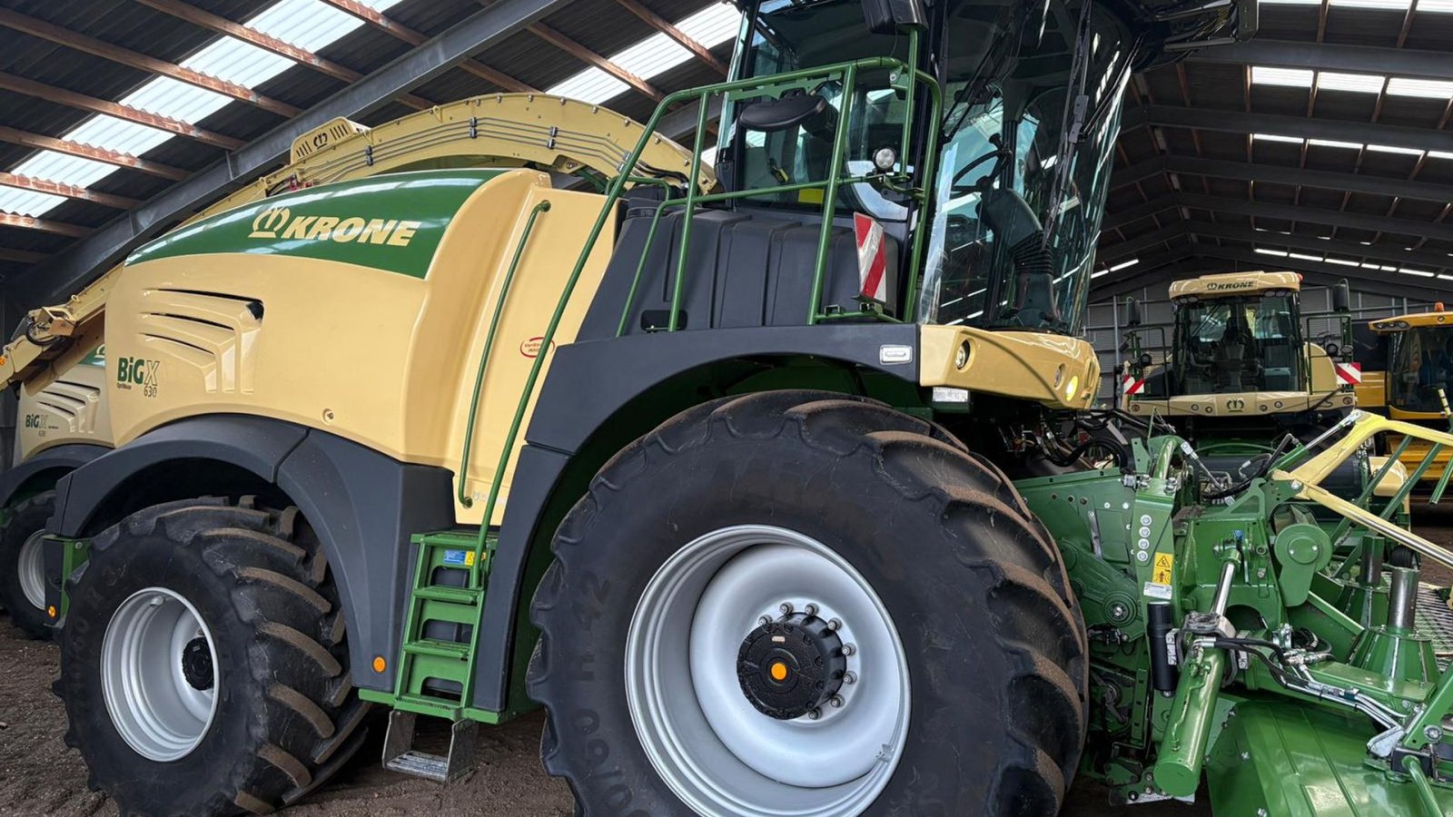 Maisgebiss des Typs Krone Big X 630 BX 201, Gebrauchtmaschine in Aulum (Bild 7)