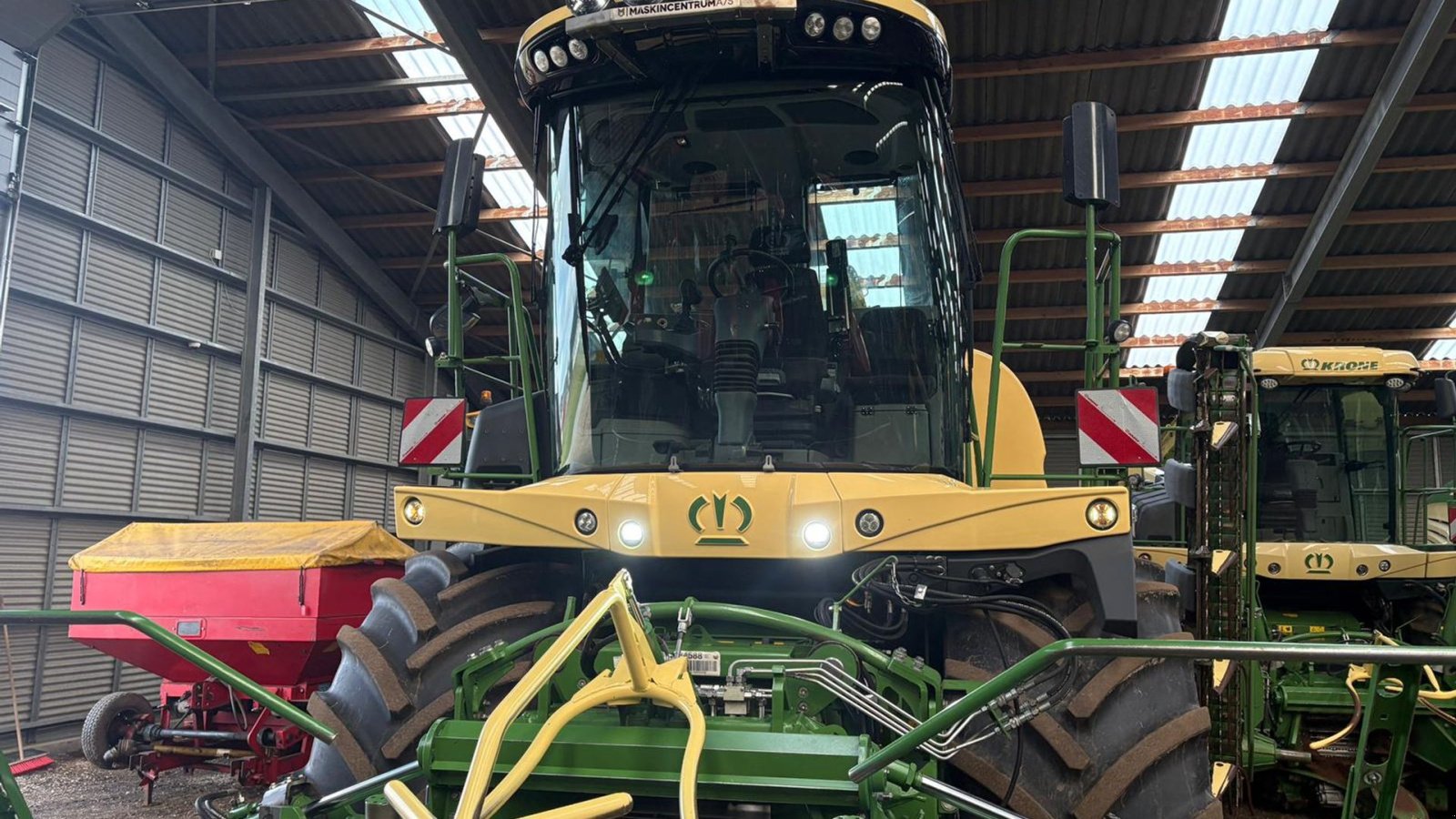 Maisgebiss des Typs Krone Big X 630 BX 201, Gebrauchtmaschine in Aulum (Bild 9)