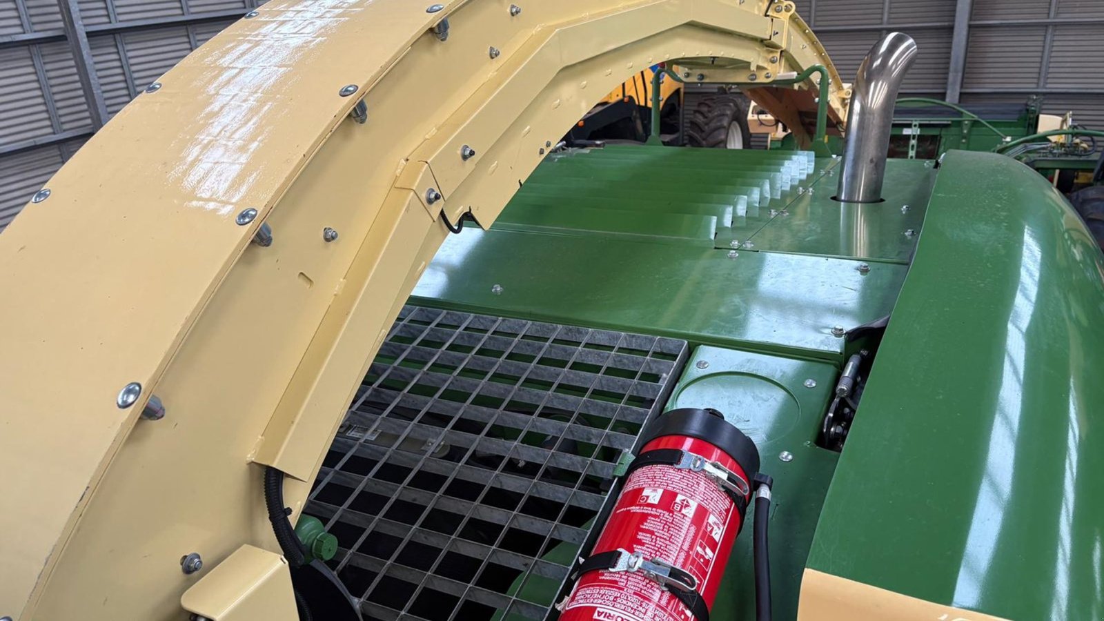 Maisgebiss des Typs Krone Big X 630 BX 201, Gebrauchtmaschine in Aulum (Bild 8)