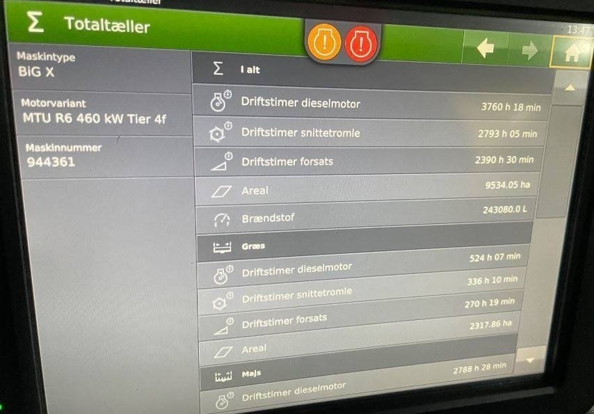 Maisgebiss типа Krone Big X 630, Gebrauchtmaschine в Kolding (Фотография 12)