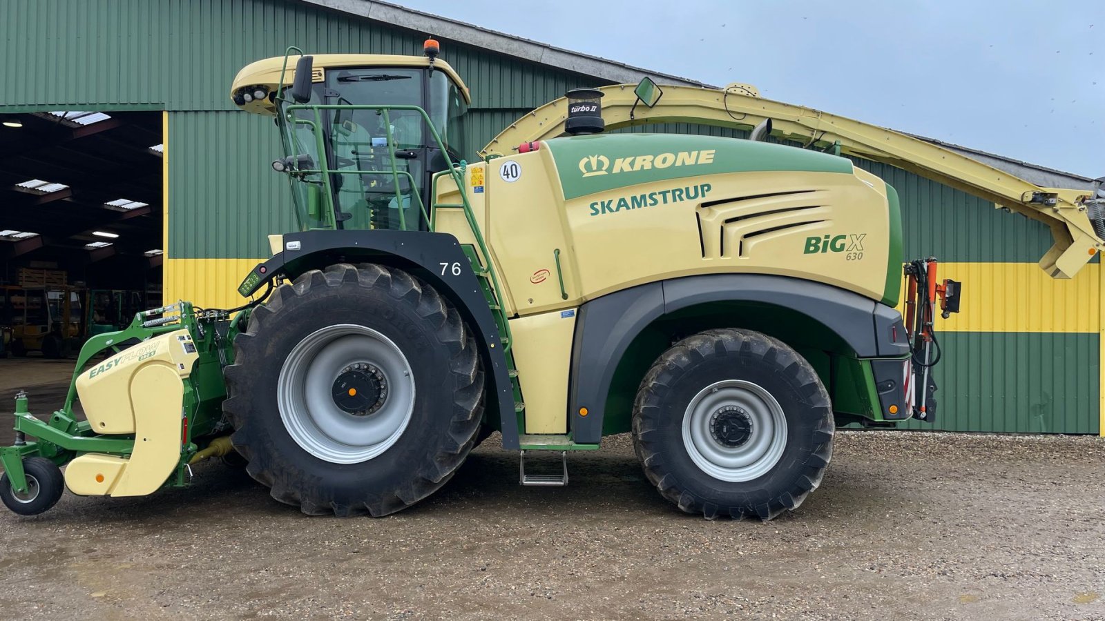 Maisgebiss des Typs Krone Big X 630, Gebrauchtmaschine in Ribe (Bild 3)