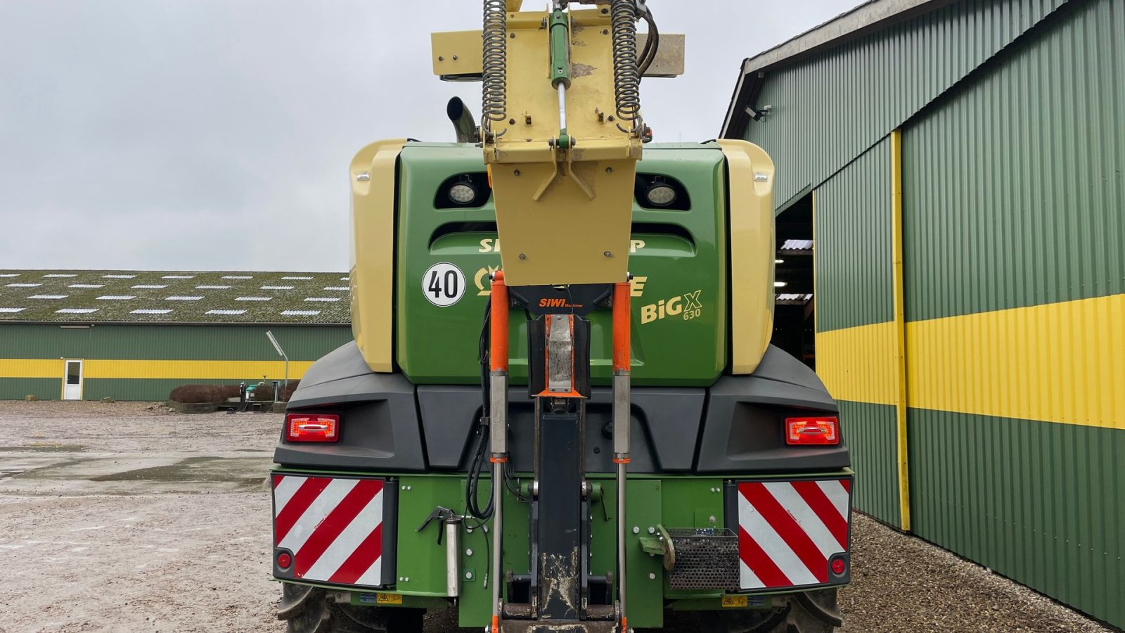 Maisgebiss des Typs Krone Big X 630, Gebrauchtmaschine in Ribe (Bild 5)