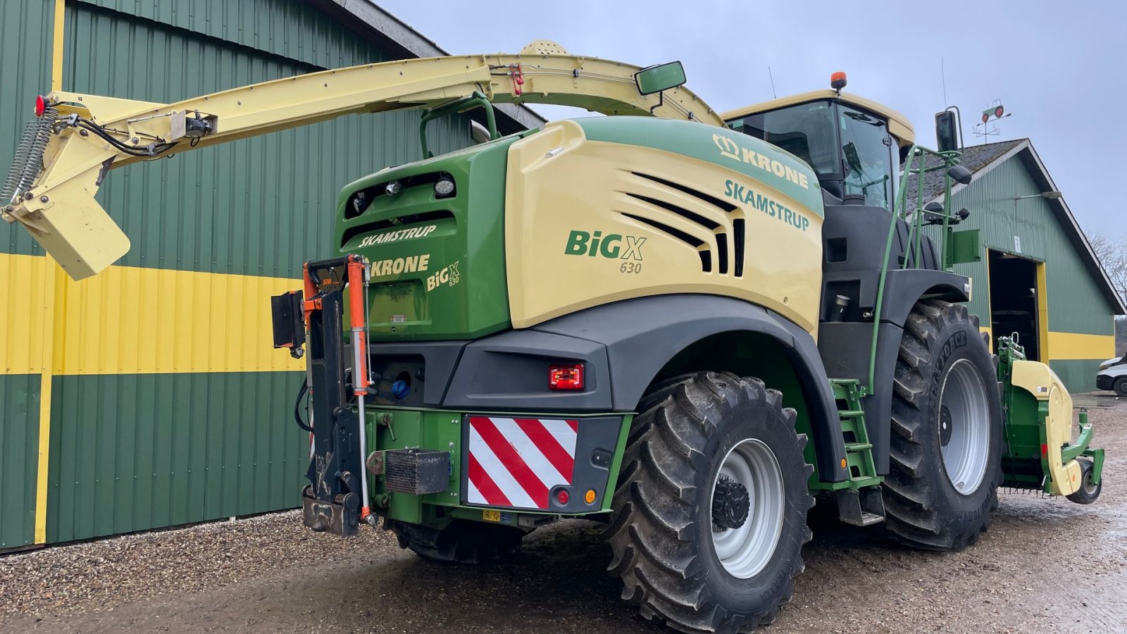 Maisgebiss des Typs Krone Big X 630, Gebrauchtmaschine in Ribe (Bild 10)