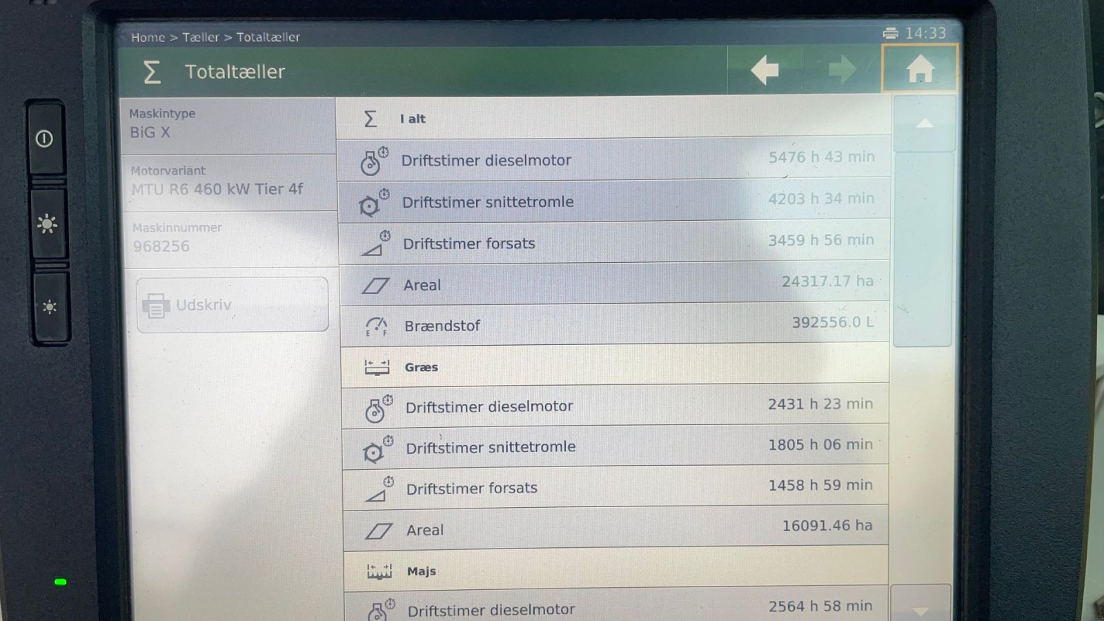 Maisgebiss des Typs Krone Big X 630, Gebrauchtmaschine in Ribe (Bild 18)