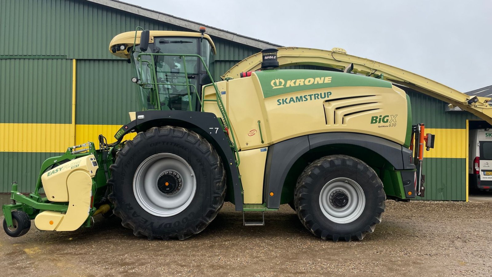 Maisgebiss des Typs Krone Big X 630, Gebrauchtmaschine in Ribe (Bild 3)