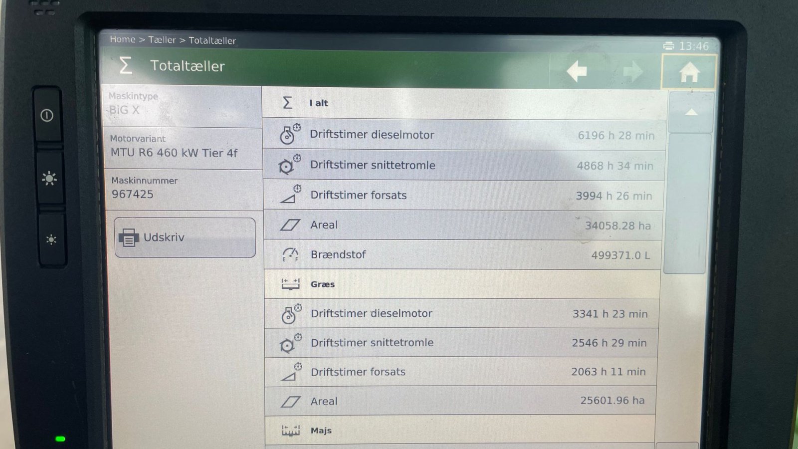 Maisgebiss des Typs Krone Big X 630, Gebrauchtmaschine in Ribe (Bild 24)