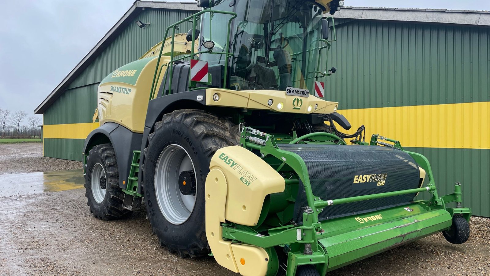 Maisgebiss des Typs Krone Big X 630, Gebrauchtmaschine in Ribe (Bild 9)