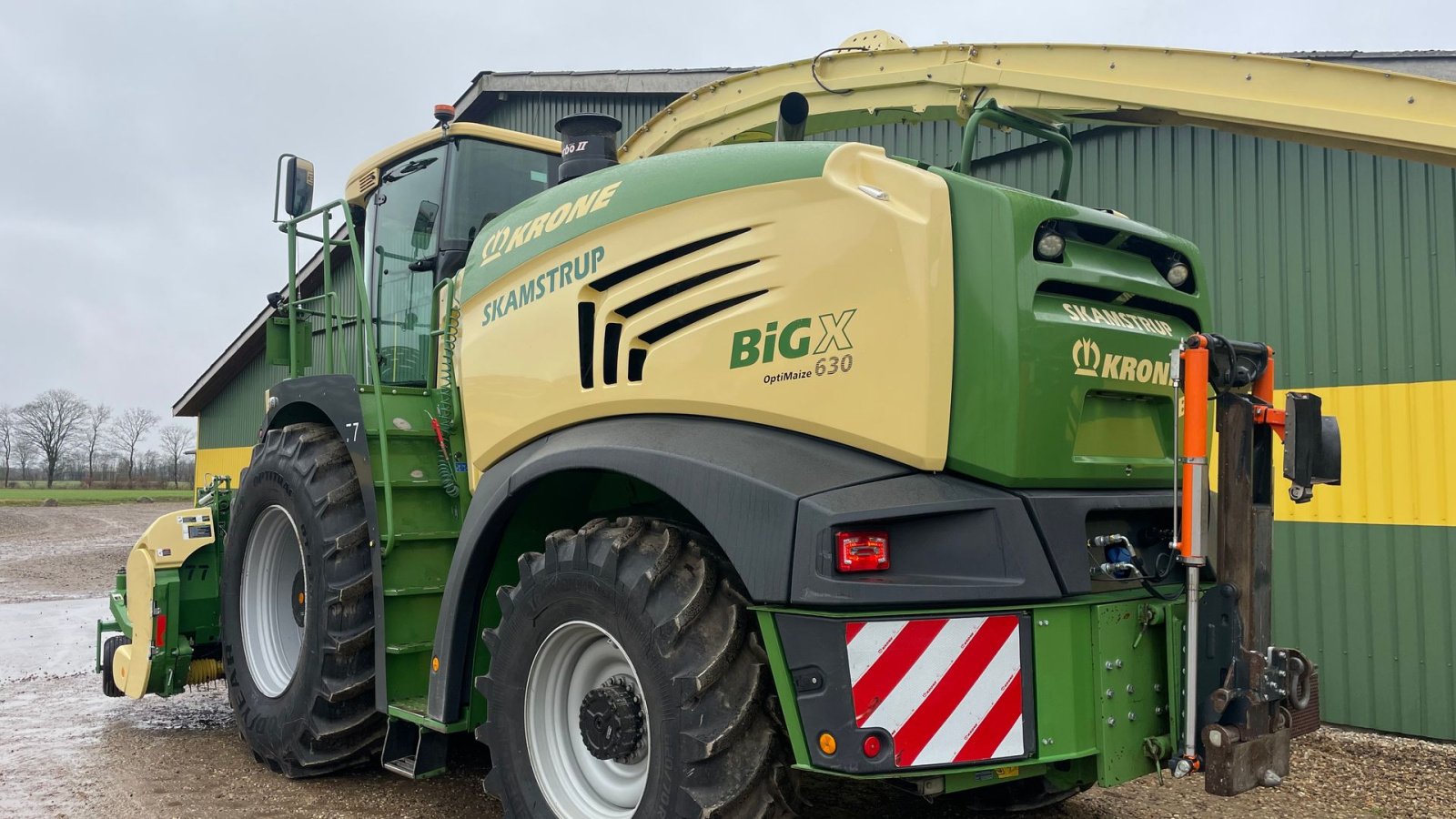 Maisgebiss des Typs Krone Big X 630, Gebrauchtmaschine in Ribe (Bild 4)