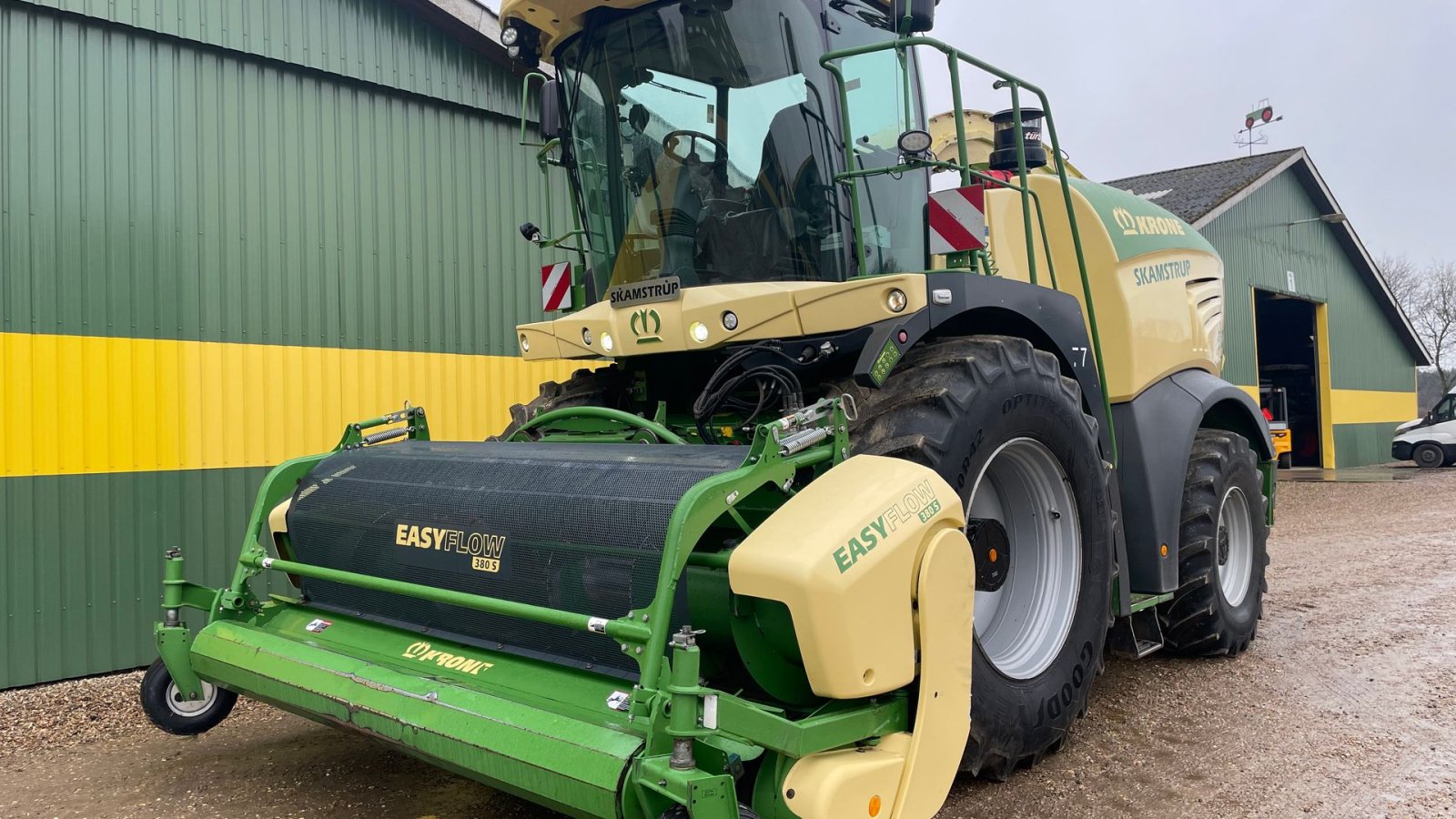 Maisgebiss des Typs Krone Big X 630, Gebrauchtmaschine in Ribe (Bild 1)