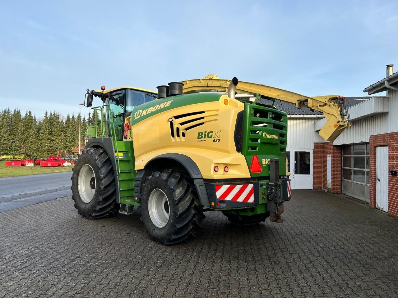 Maisgebiss типа Krone BIG X 680, Gebrauchtmaschine в Tim (Фотография 3)