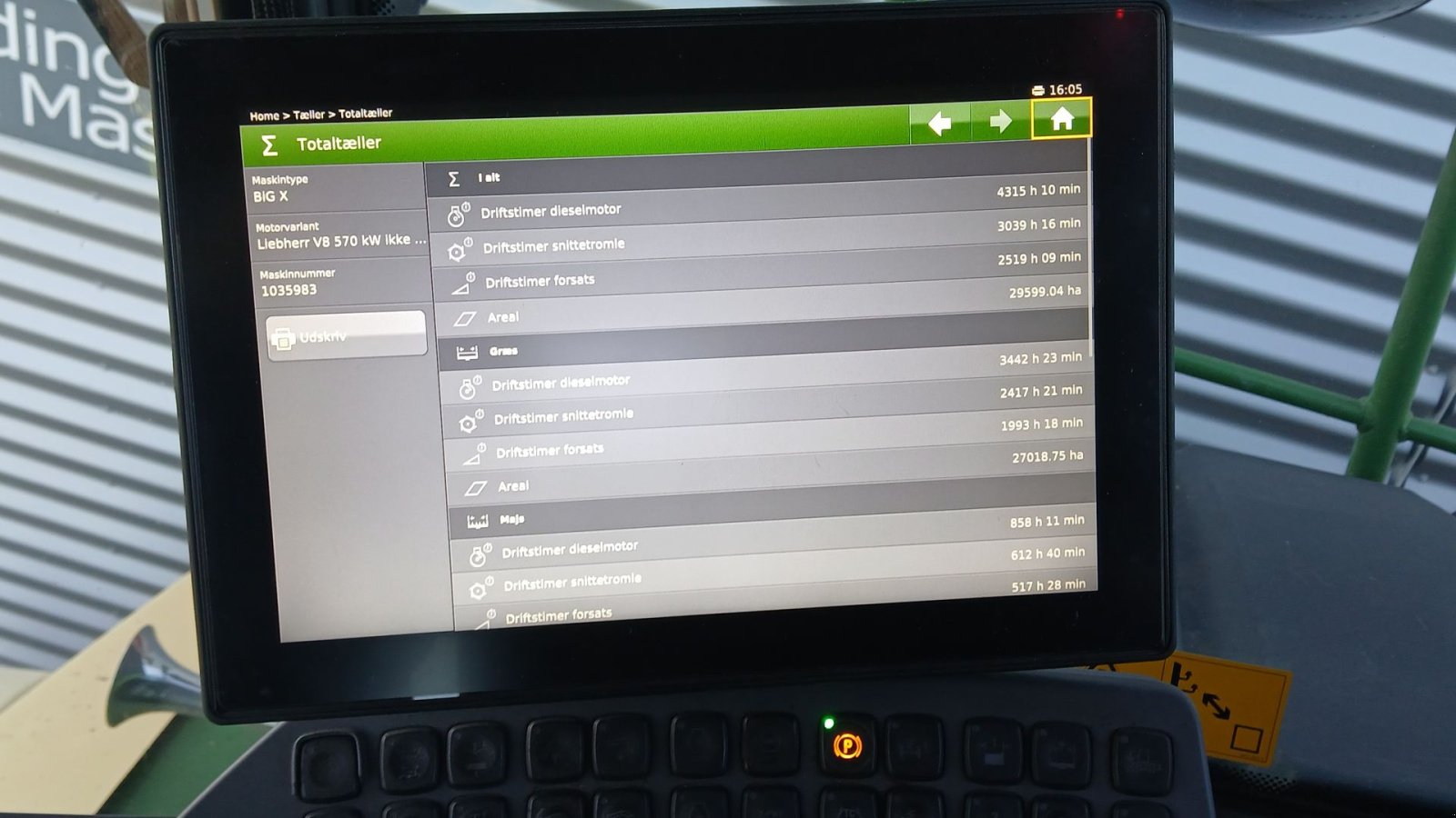 Maisgebiss типа Krone Big X 780 M. EasyFlow 380 S, Gebrauchtmaschine в Horsens (Фотография 15)