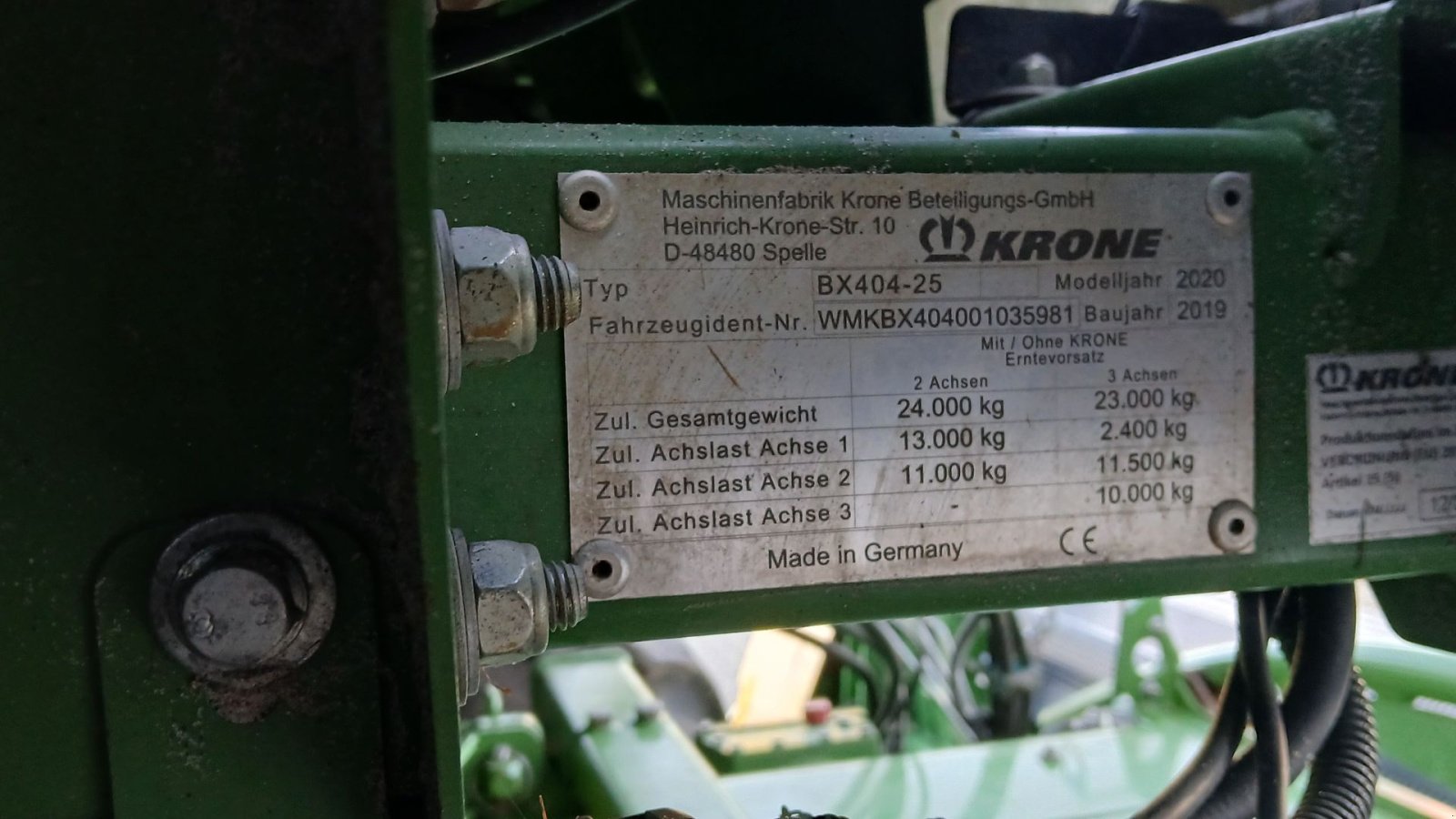 Maisgebiss of the type Krone Big X 780 M. EasyFlow 380 S, Gebrauchtmaschine in Horsens (Picture 21)