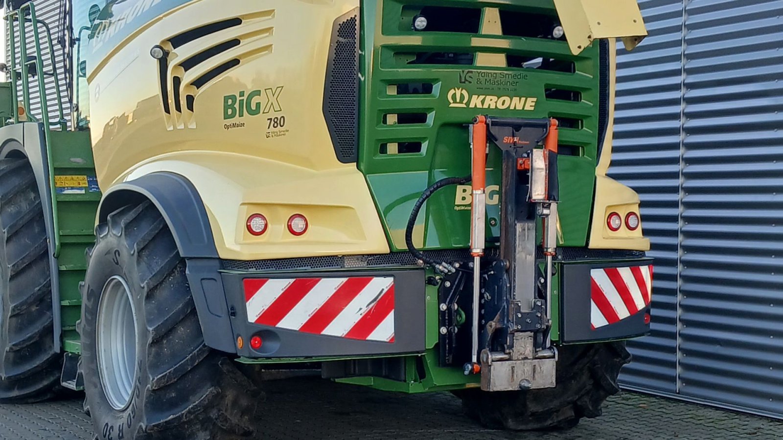 Maisgebiss of the type Krone Big X 780 M. EasyFlow 380 S, Gebrauchtmaschine in Horsens (Picture 3)