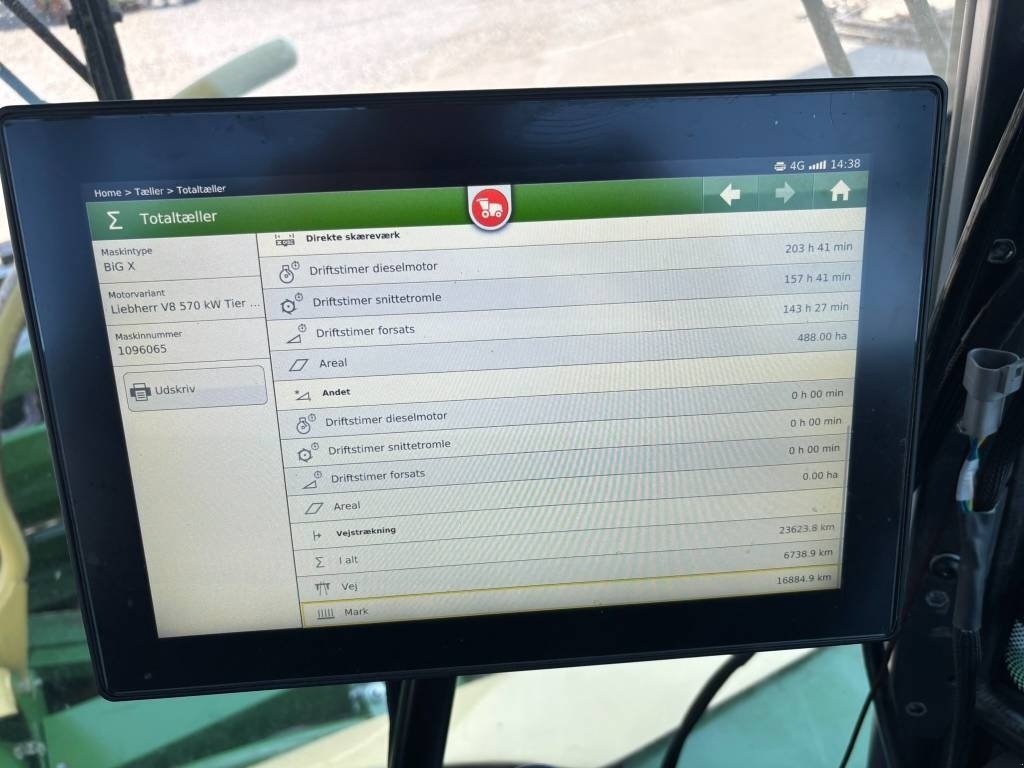 Maisgebiss typu Krone BIG X 780, Gebrauchtmaschine v Ribe (Obrázek 24)