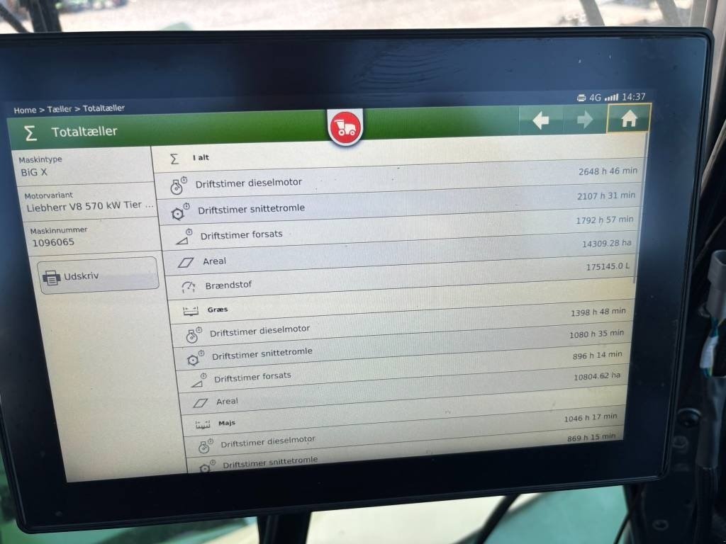 Maisgebiss typu Krone BIG X 780, Gebrauchtmaschine v Ribe (Obrázek 22)