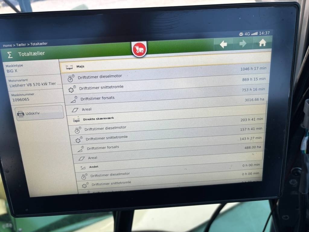 Maisgebiss typu Krone BIG X 780, Gebrauchtmaschine v Ribe (Obrázek 23)