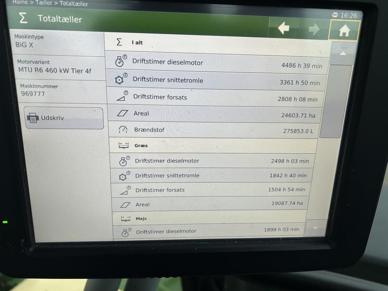 Maisgebiss типа Krone BIG X630, Gebrauchtmaschine в Bramming (Фотография 7)