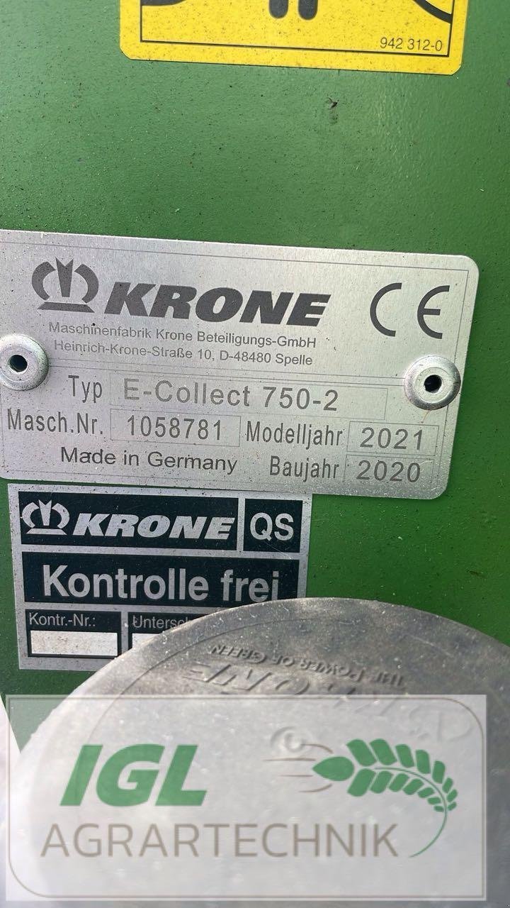 Maisgebiß typu Krone Easy. Collect 750-2, Gebrauchtmaschine v Nabburg (Obrázok 6)