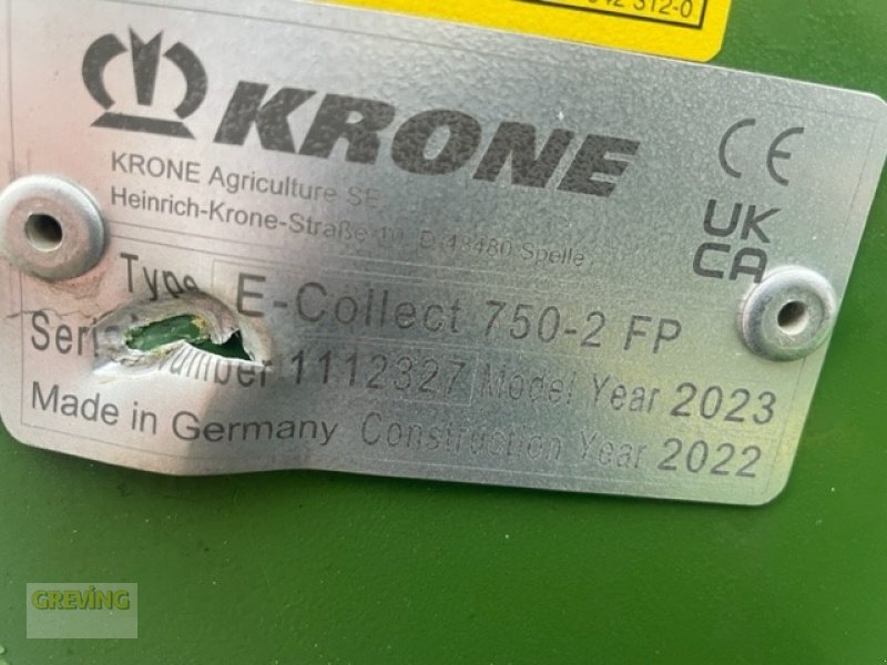 Maisgebiß des Typs Krone Easy Collect 750-2FP *Passend für John Deere, Neumaschine in Ahaus (Bild 17)