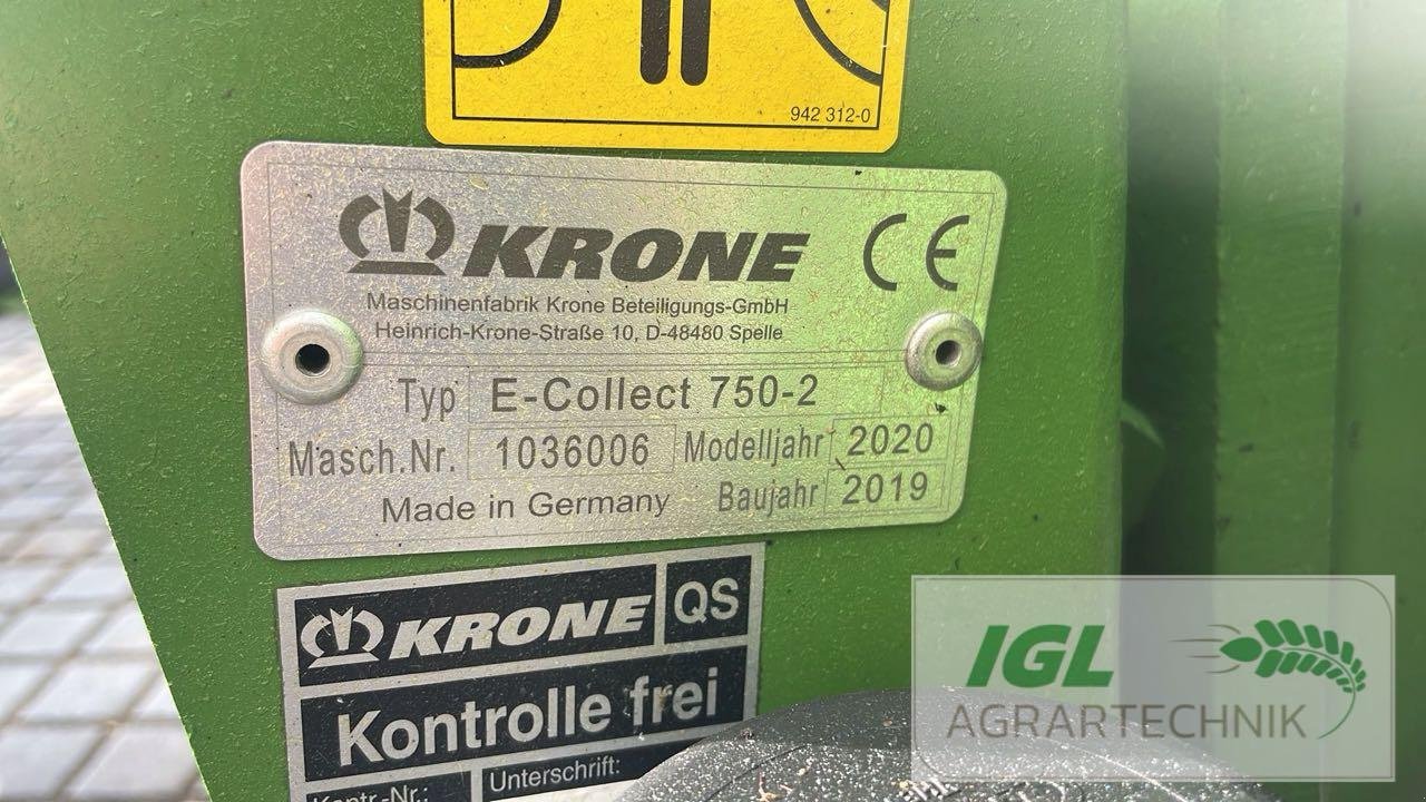 Maisgebiß des Typs Krone EasyCollect 750-2, Neumaschine in Nabburg (Bild 10)