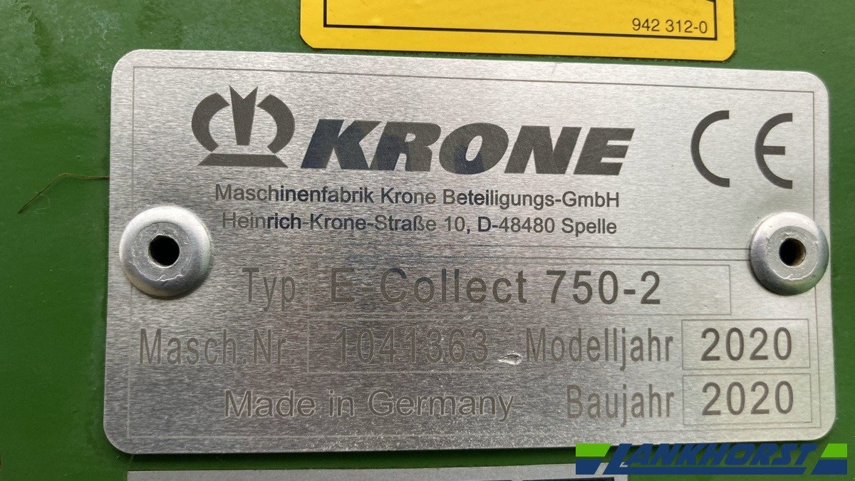 Maisgebiss del tipo Krone EASYCOLLECT 750-2, Gebrauchtmaschine en Emsbüren (Imagen 18)
