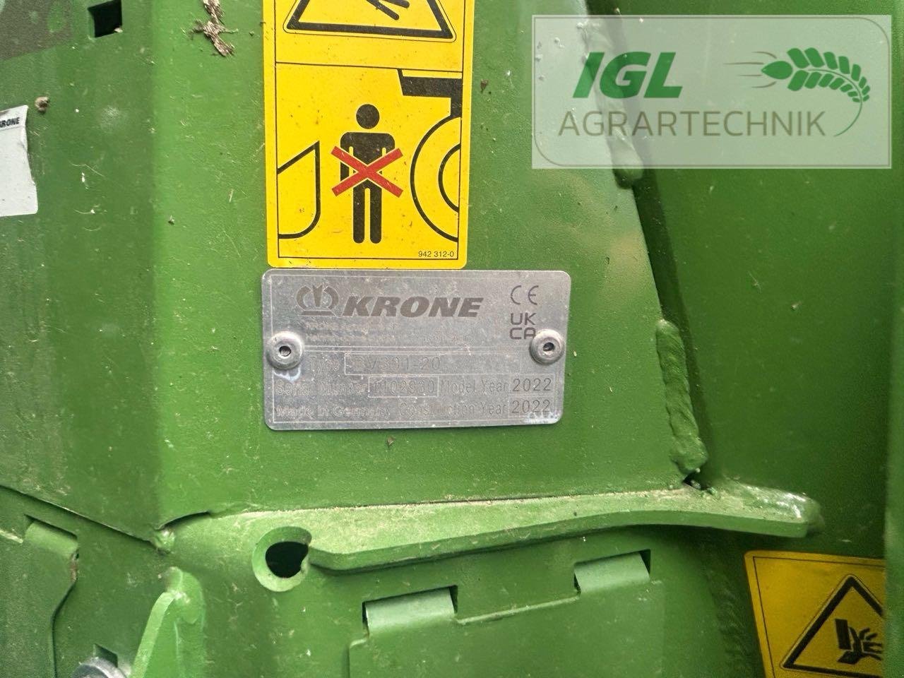 Maisgebiss typu Krone XCollect 750-3 (BV301-20), Neumaschine v Nabburg (Obrázek 10)