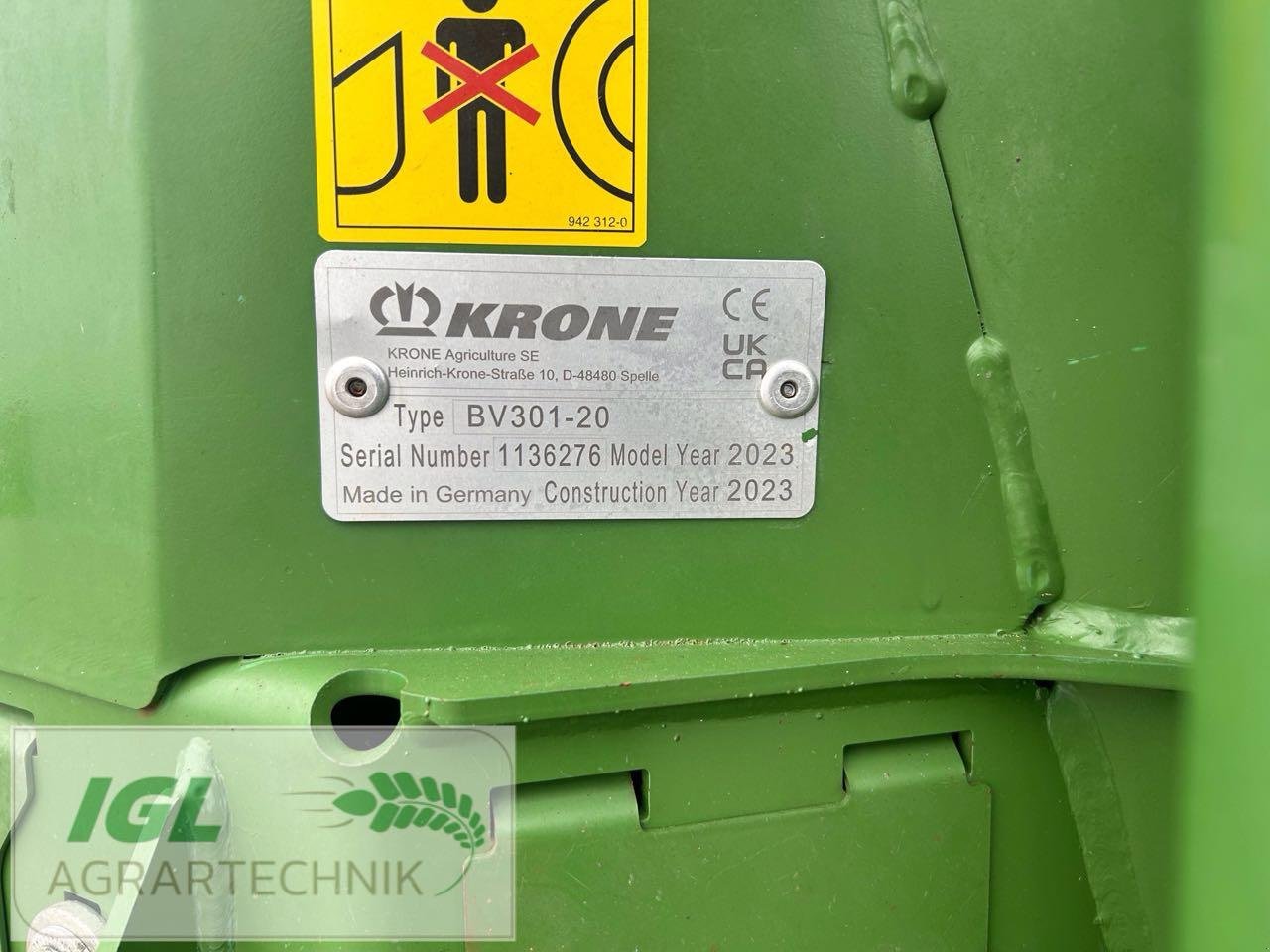 Maisgebiss typu Krone XCollect 750-3 (BV301-20), Neumaschine v Nabburg (Obrázek 7)