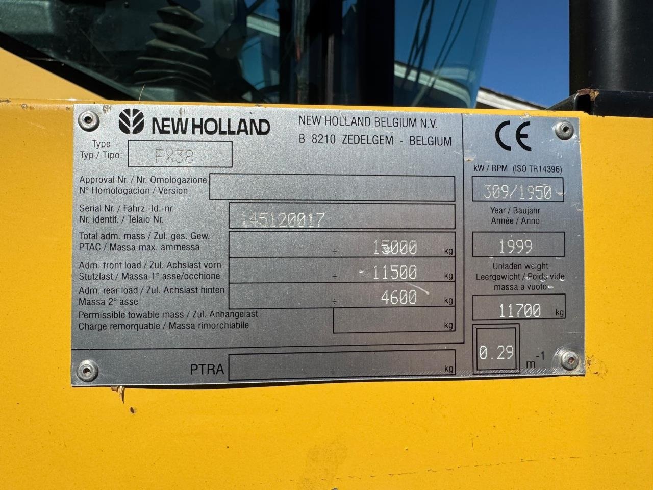 Maisgebiss typu New Holland FX38, Gebrauchtmaschine v Redsted M (Obrázek 7)