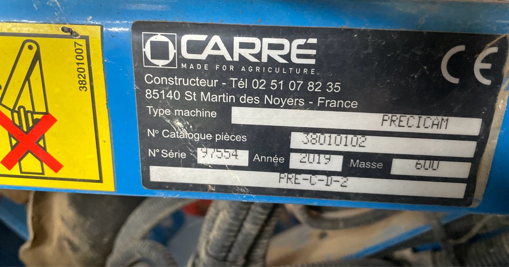 Maishackgerät типа Carré Econet Precicam, Gebrauchtmaschine в COULVAIN (Фотография 7)