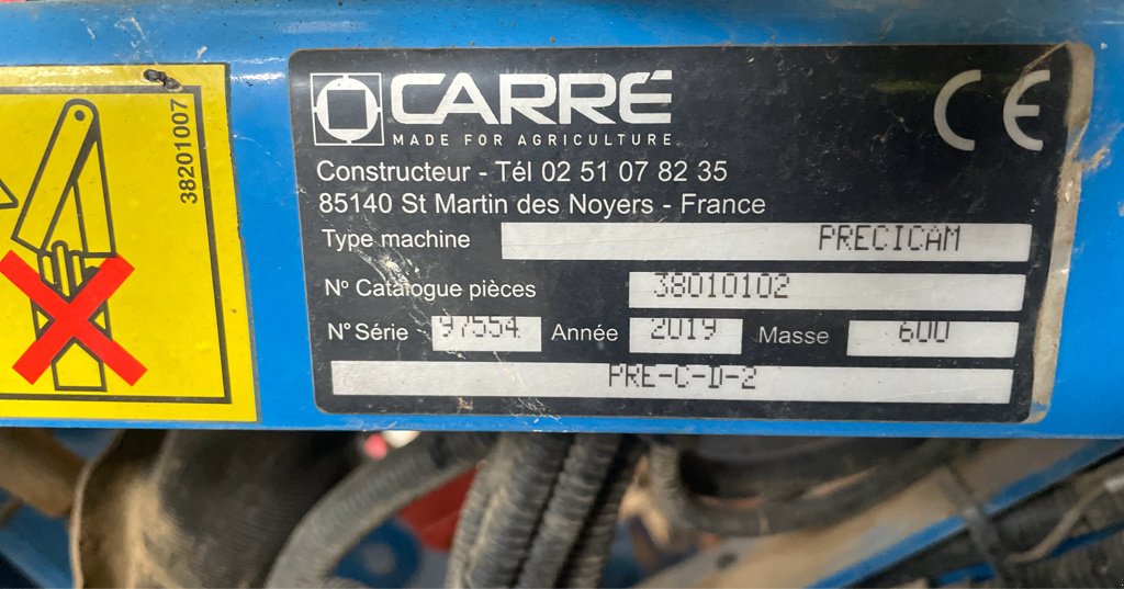 Maishackgerät za tip Carré Econet Precicam, Gebrauchtmaschine u COULVAIN (Slika 7)