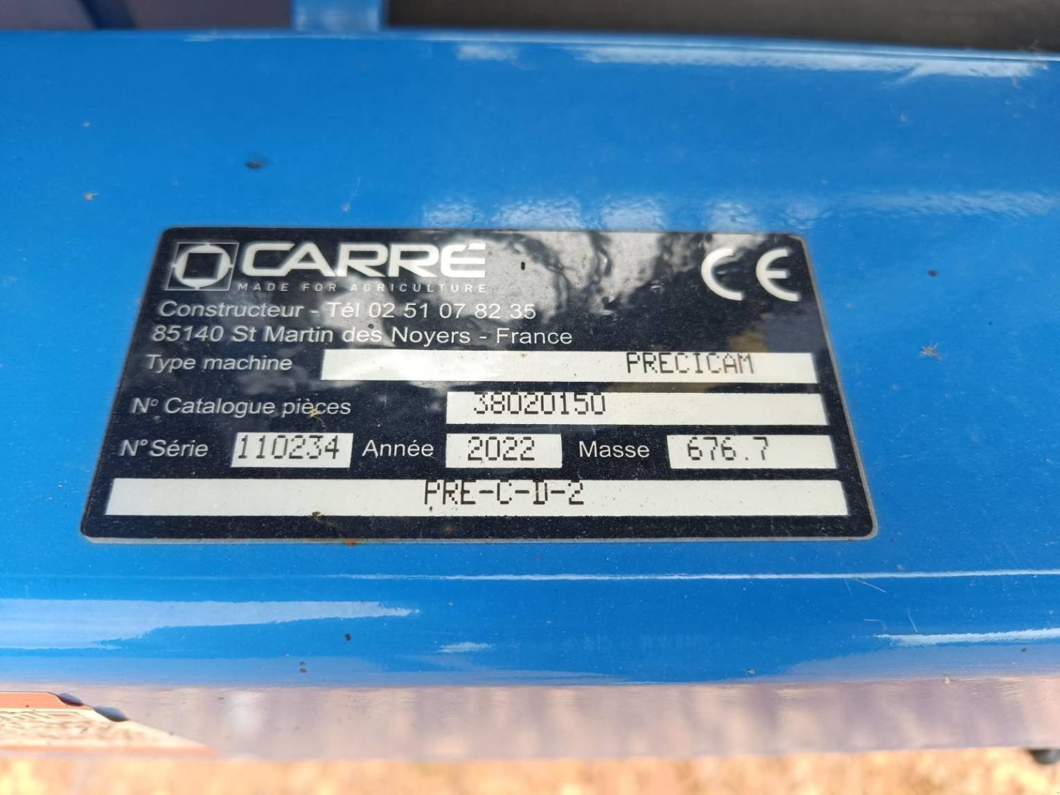 Maishackgerät Türe ait Carré PRECICAM, Gebrauchtmaschine içinde Le Horps (resim 7)