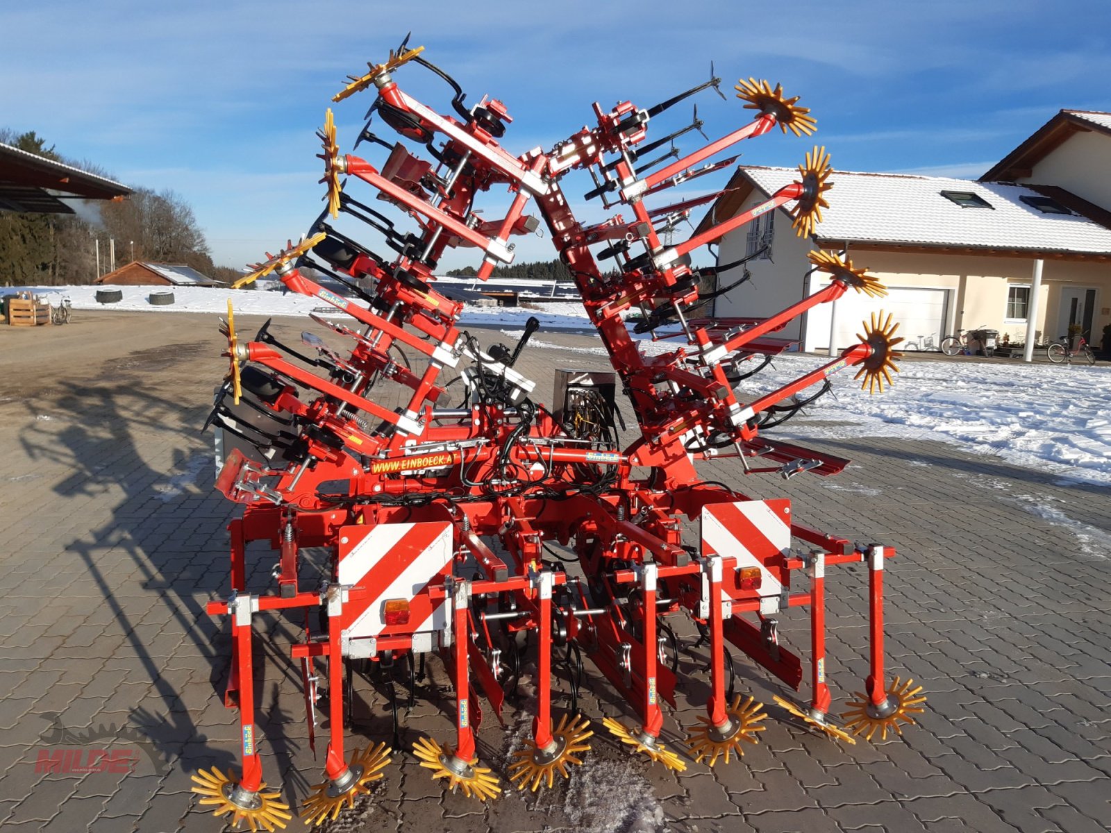 Maishackgerät des Typs Einböck Chopstar 8Rhg + RowGuard, Gebrauchtmaschine in Gebenbach (Bild 2)