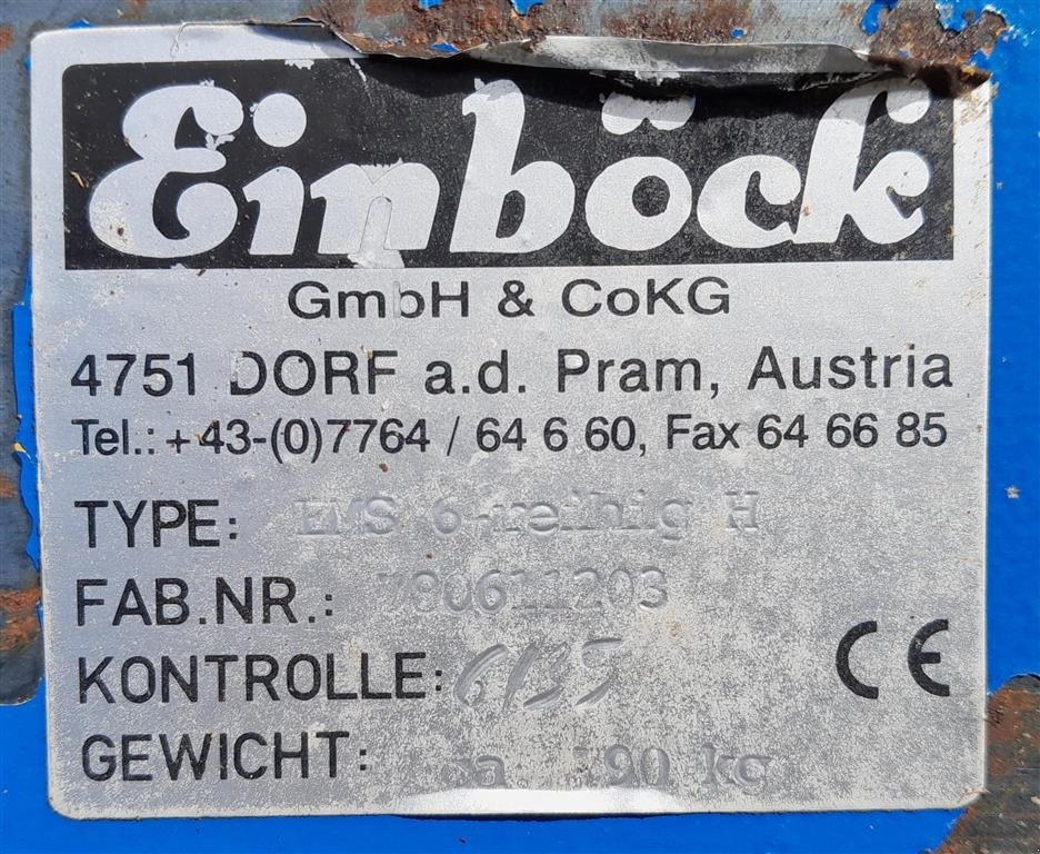 Maishackgerät tip Einböck EMS 6-reihig H, Gebrauchtmaschine in Horsens (Poză 7)