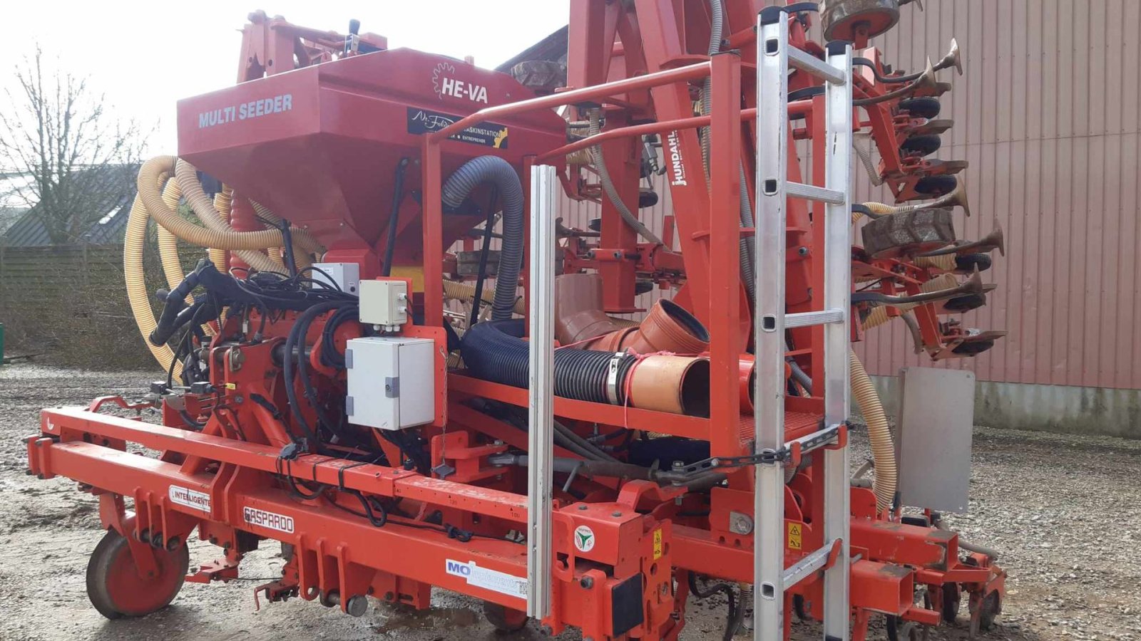 Maishackgerät Türe ait Gaspardo HS 12 - 75 m. inteligent kamarastyring & He-Va multiseeder, Gebrauchtmaschine içinde Nykøbing Mors (resim 3)