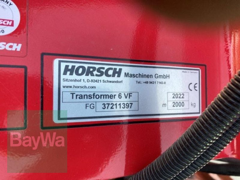 Maishackgerät des Typs Horsch TRANSFORMER 6 VF, Vorführmaschine in Brackenheim (Bild 18)
