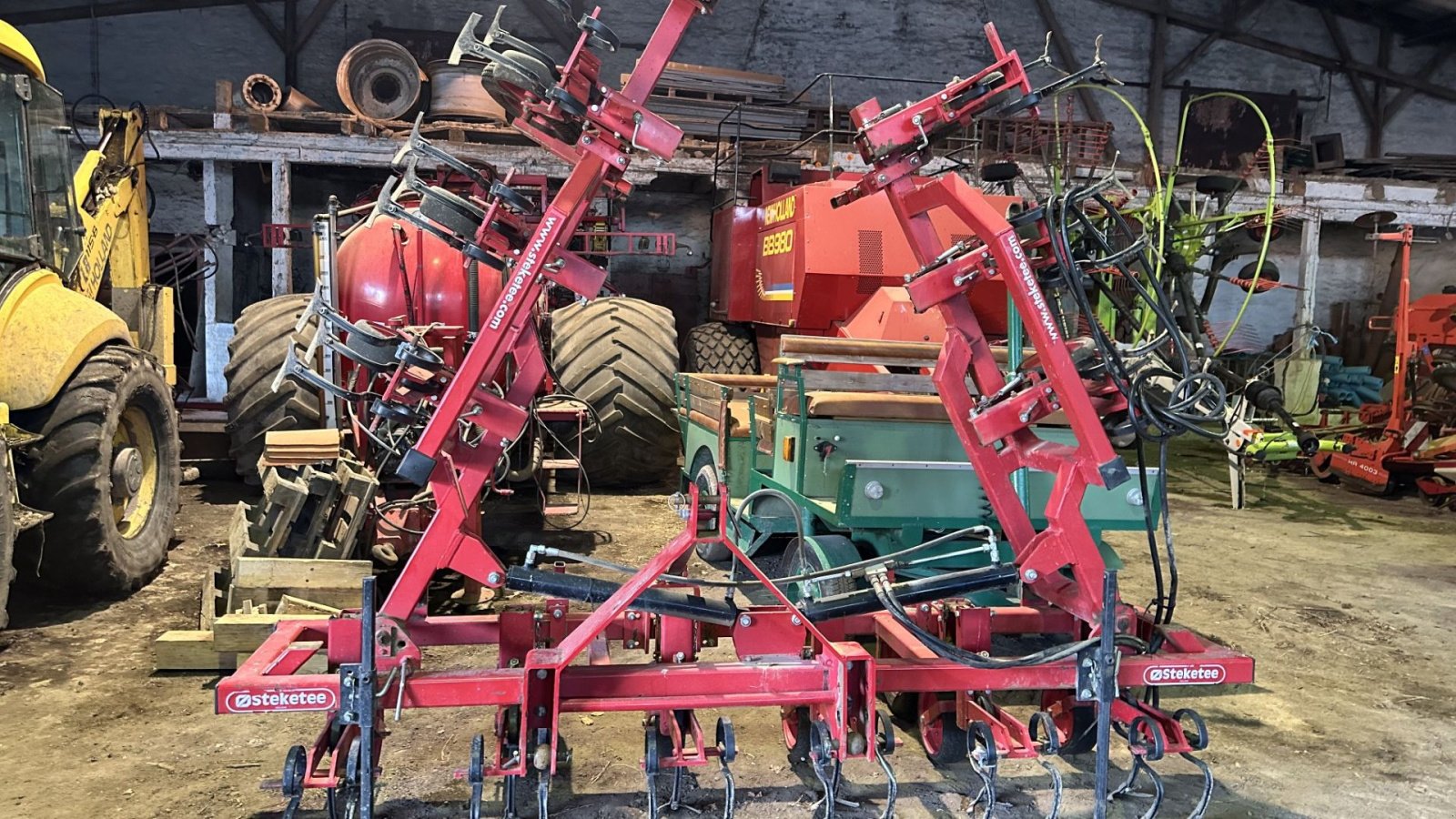 Maishackgerät типа Steketee 12 rækket. Der medføger plader til små afgrøder., Gebrauchtmaschine в øster ulslev (Фотография 1)