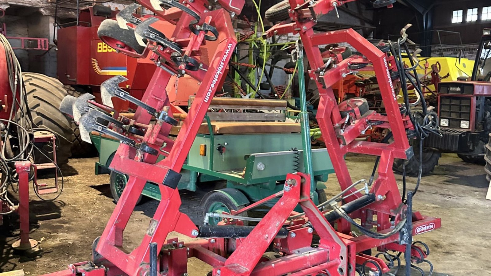 Maishackgerät типа Steketee 12 rækket. Der medføger plader til små afgrøder., Gebrauchtmaschine в øster ulslev (Фотография 2)