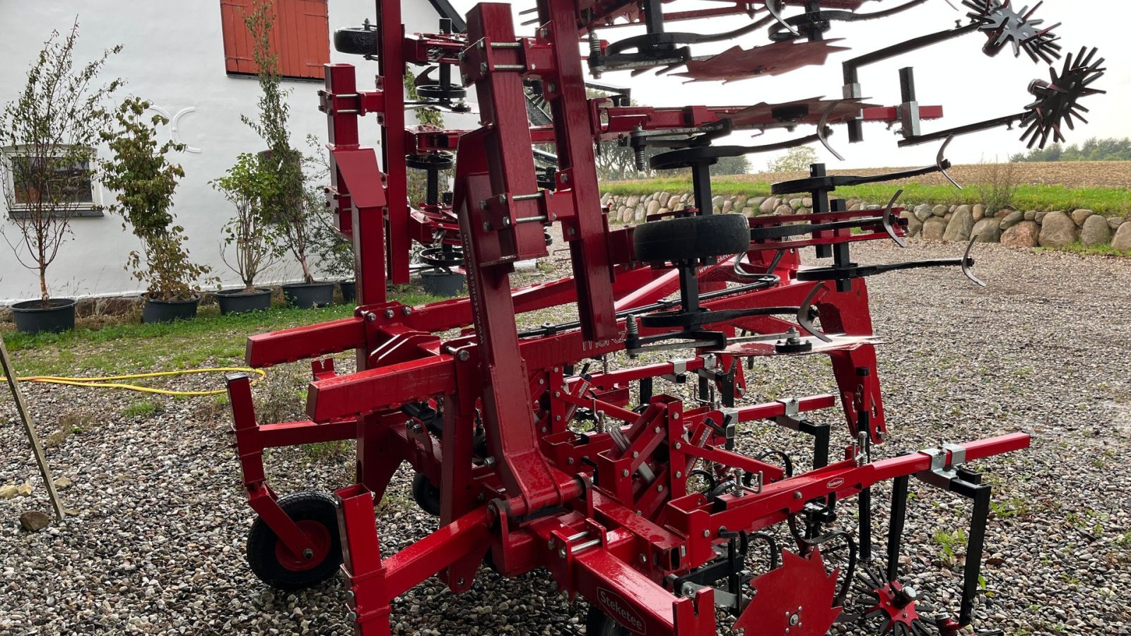 Maishackgerät tipa Steketee CO4500  Majs 6 Række for / bag 75 cm, Gebrauchtmaschine u Borre (Slika 1)