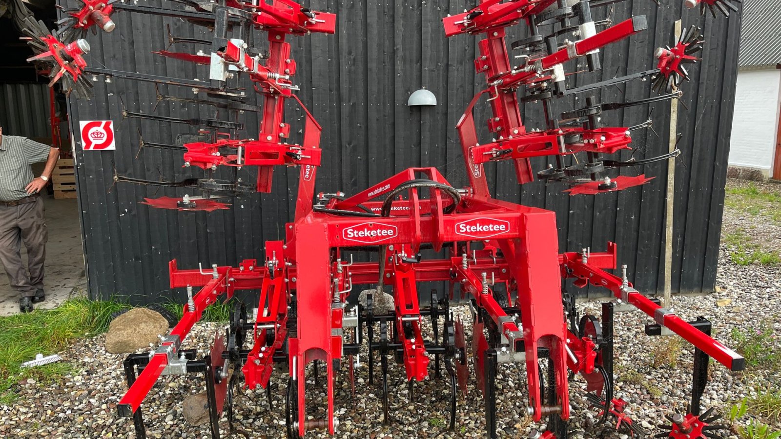 Maishackgerät типа Steketee Majs 6 Række for / bag 75 cm, Gebrauchtmaschine в Borre (Фотография 4)