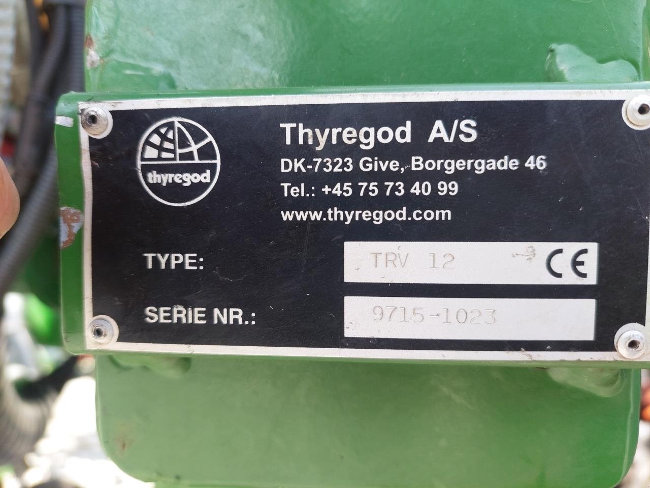 Maishackgerät Türe ait Thyregod TRV 12 med frø-/gødning-udstyr, Gebrauchtmaschine içinde Hammel (resim 11)