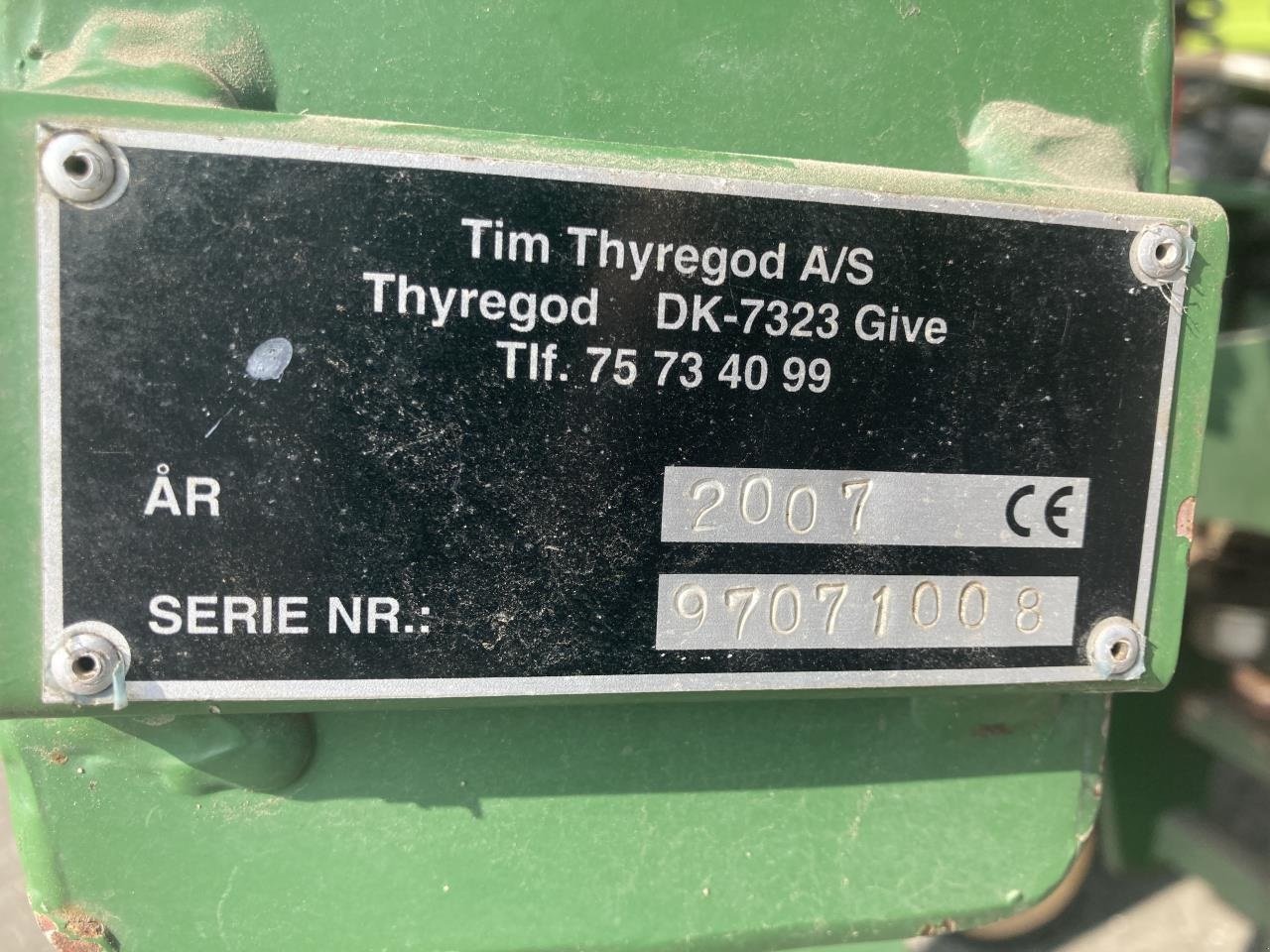Maishackgerät des Typs Thyregod TRV 12, Gebrauchtmaschine in Hinnerup (Bild 2)