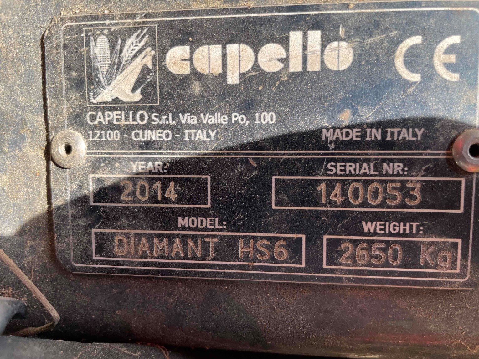 Maispflückvorsatz za tip Capello DIAMANT HS6, Gebrauchtmaschine u ST ELIX THEUX (Slika 6)