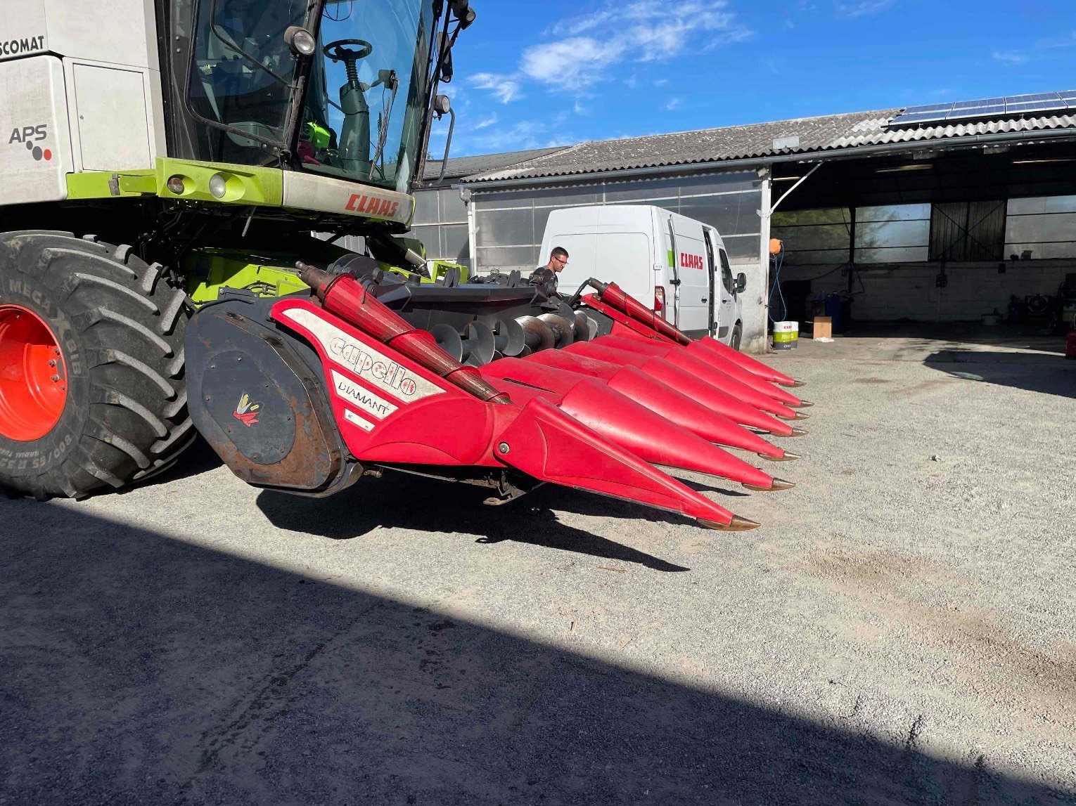 Maispflückvorsatz vrste Capello DIAMANT HS6, Gebrauchtmaschine v ST ELIX THEUX (Slika 2)