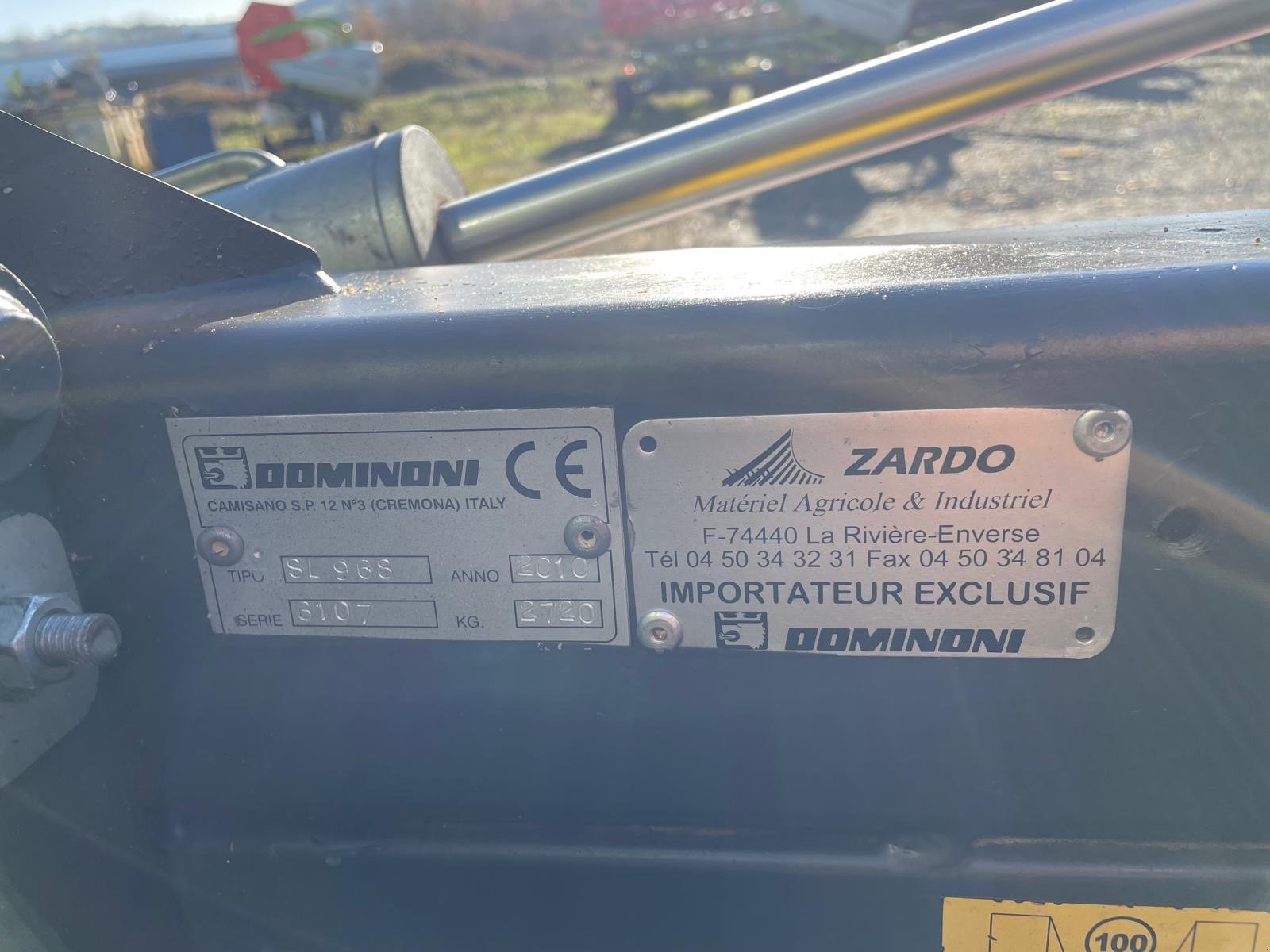 Maispflückvorsatz des Typs Dominoni SL968, Gebrauchtmaschine in L'Isle-en-Dodon (Bild 6)