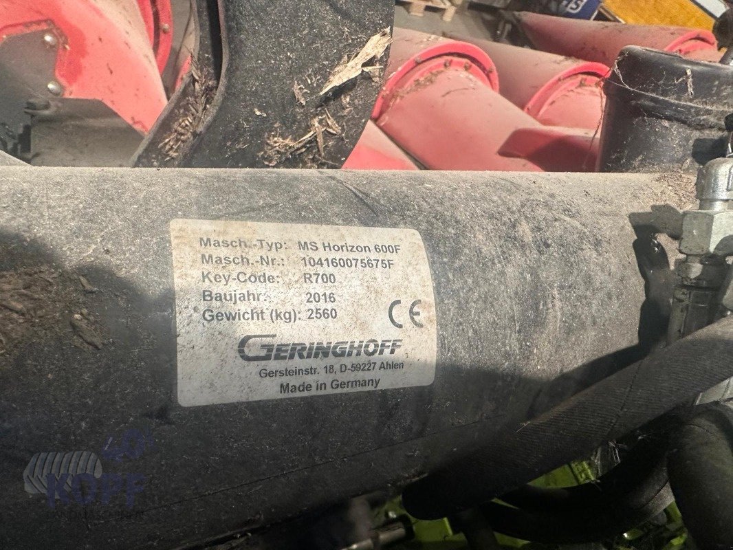 Maispflückvorsatz typu Geringhoff Mais Star Horizon (MSH 600 F) 6-reihig Claas, Gebrauchtmaschine v Schutterzell (Obrázek 5)