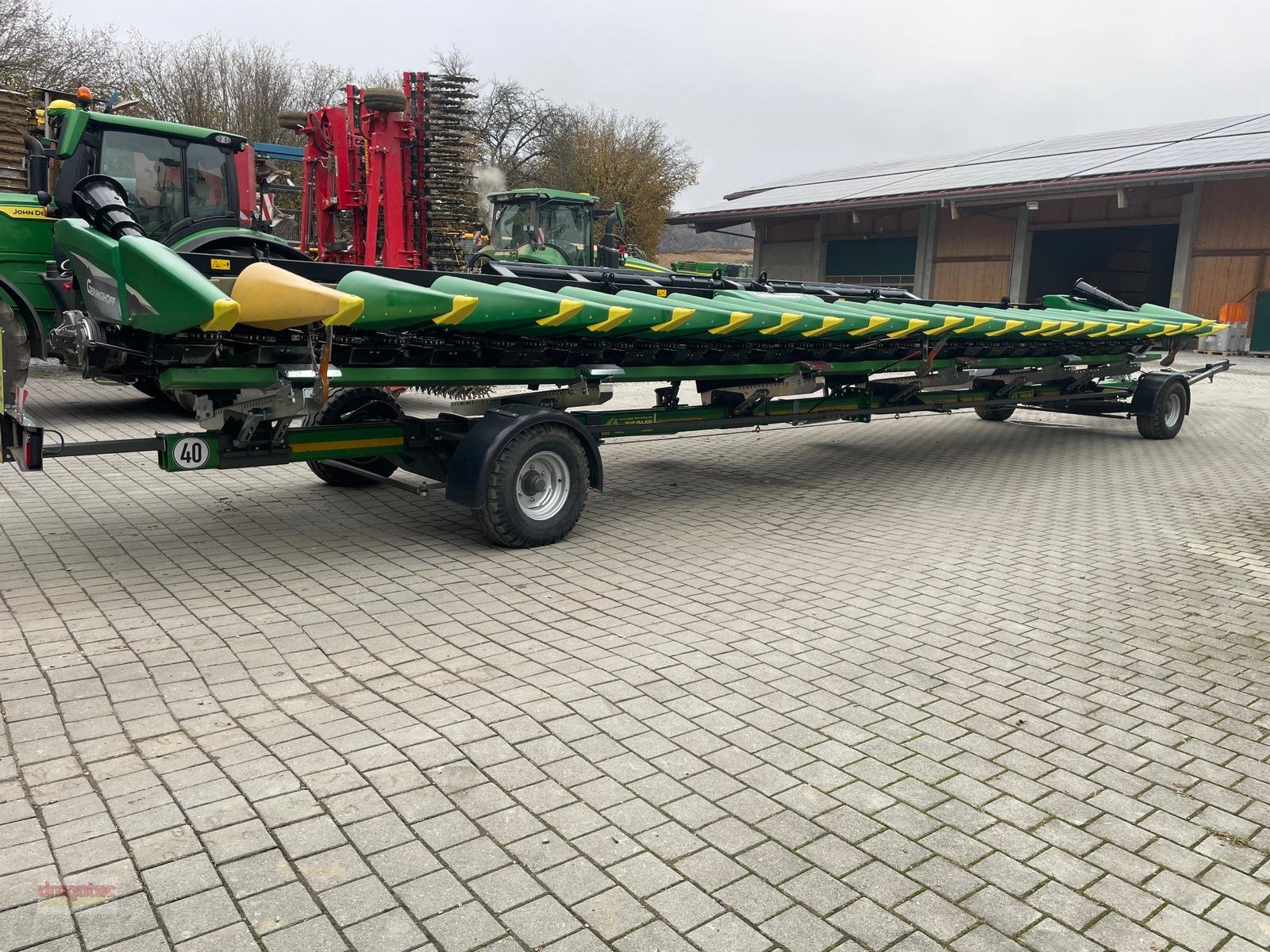 Maispflückvorsatz des Typs Geringhoff Rota Disc, Gebrauchtmaschine in Wurmannsquick (Bild 2)