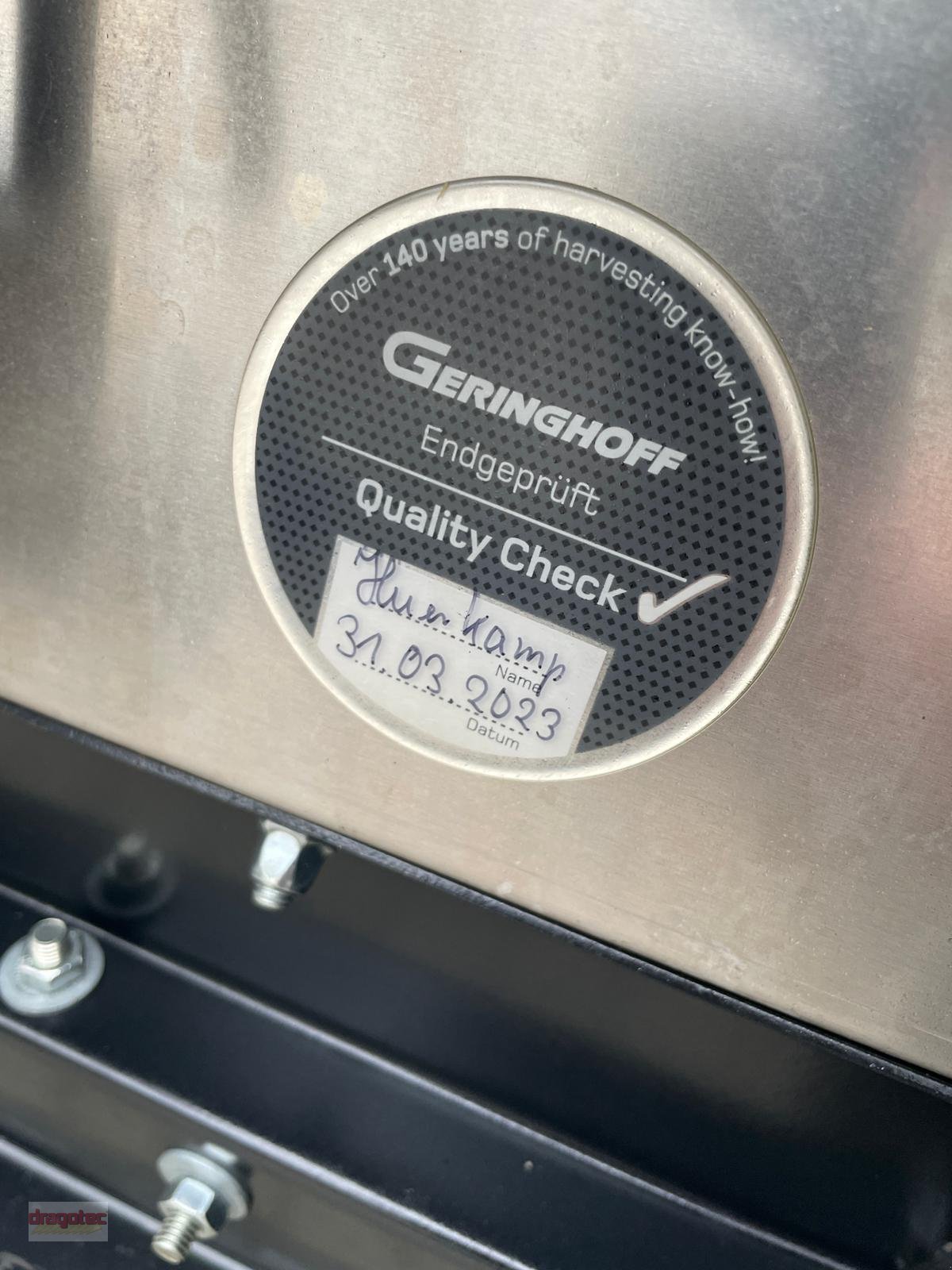 Maispflückvorsatz des Typs Geringhoff Rota Disc, Gebrauchtmaschine in Wurmannsquick (Bild 5)