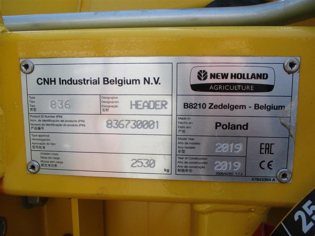 Maispflückvorsatz типа New Holland 836 New Holland 980CF 6R80cm Corn header. NEW and UNUSED, Gebrauchtmaschine в Lintrup (Фотография 3)
