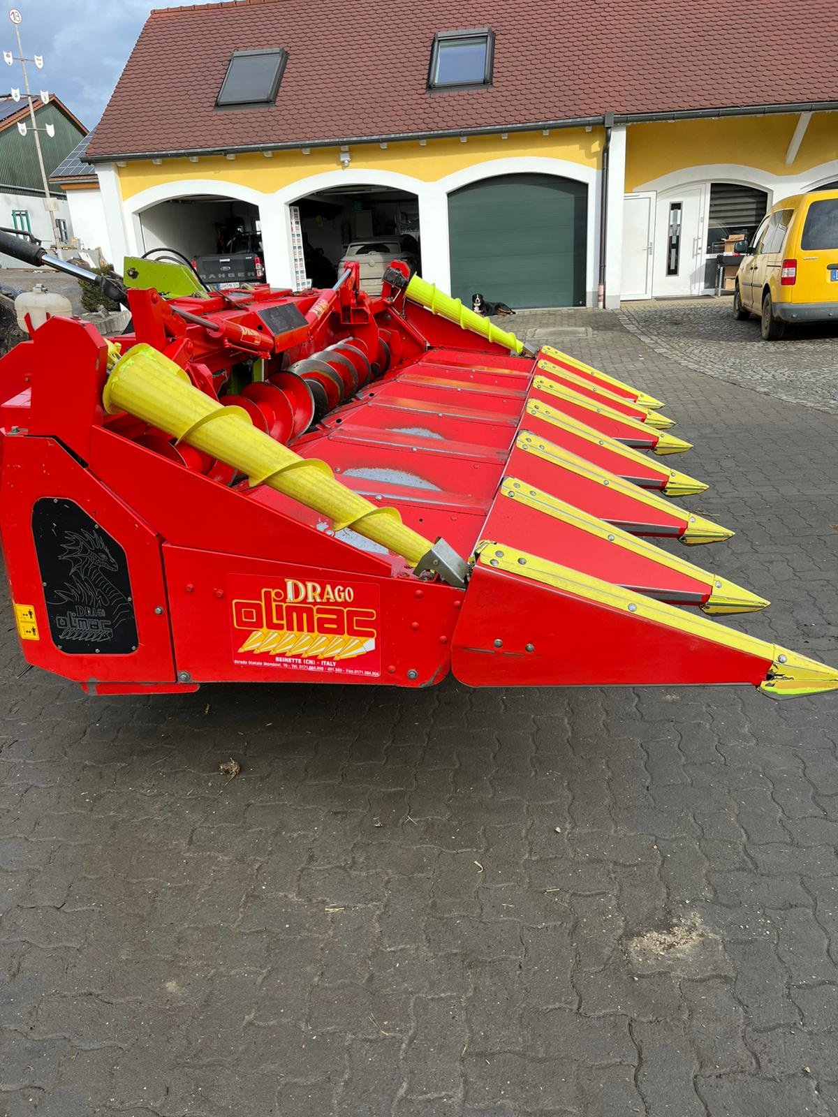 Maispflückvorsatz tip Olimac 6-reihig, Gebrauchtmaschine in Vierkirchen (Poză 2)