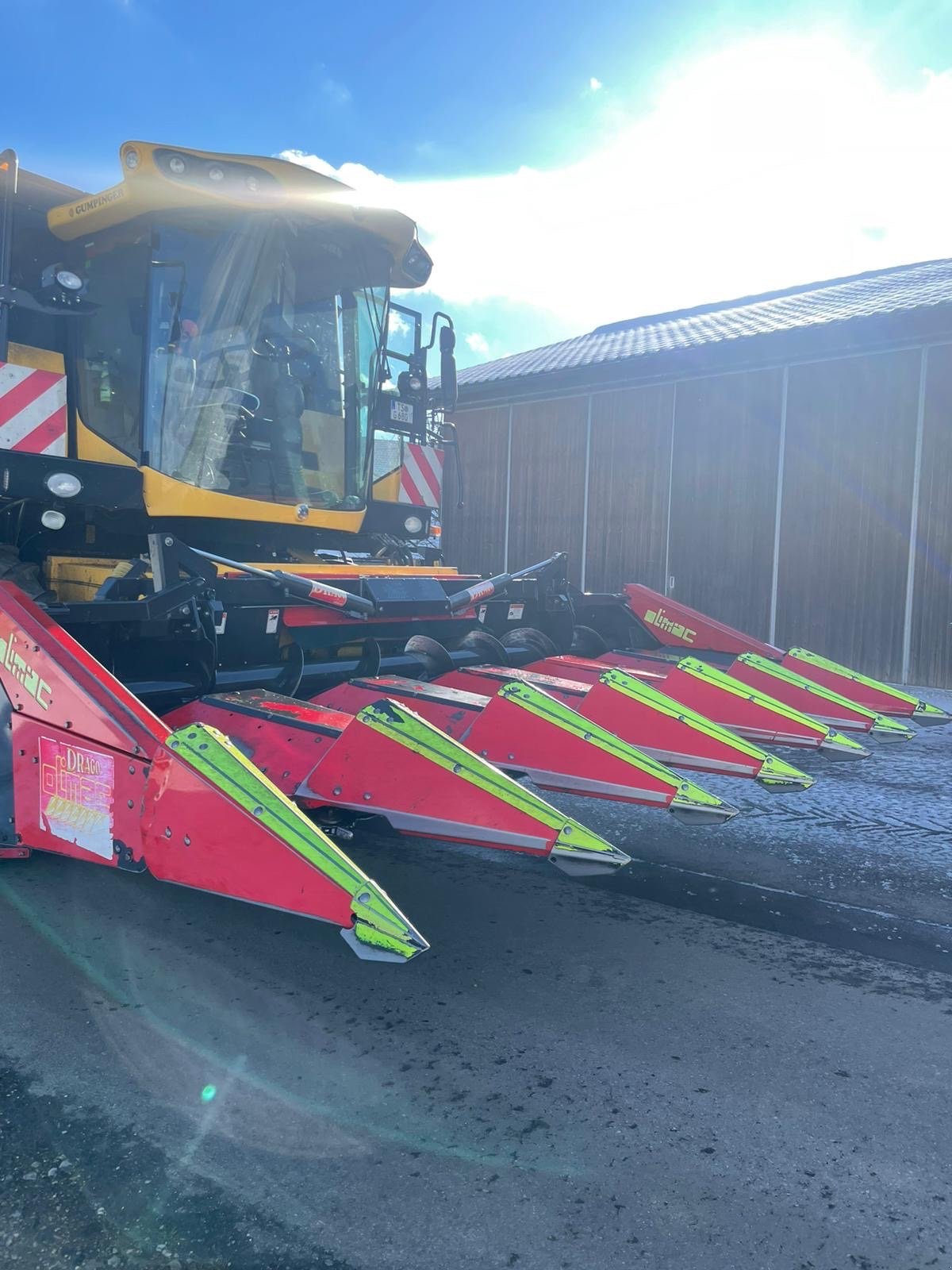 Maispflückvorsatz a típus Olimac Drago 2 6-reihig, Gebrauchtmaschine ekkor: Tittmoning (Kép 1)